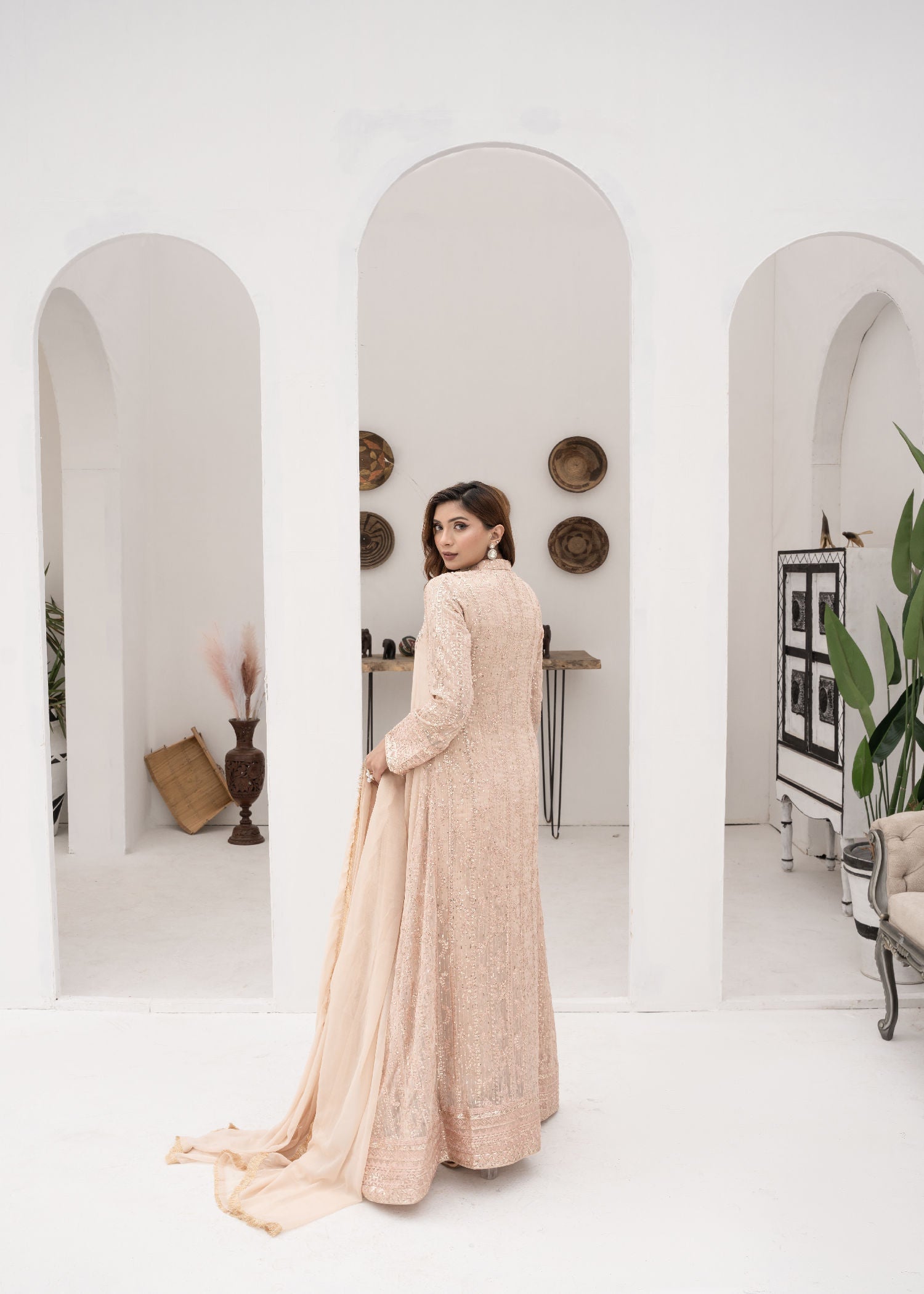 Manahils SW 04 PEACH Women 3pcs