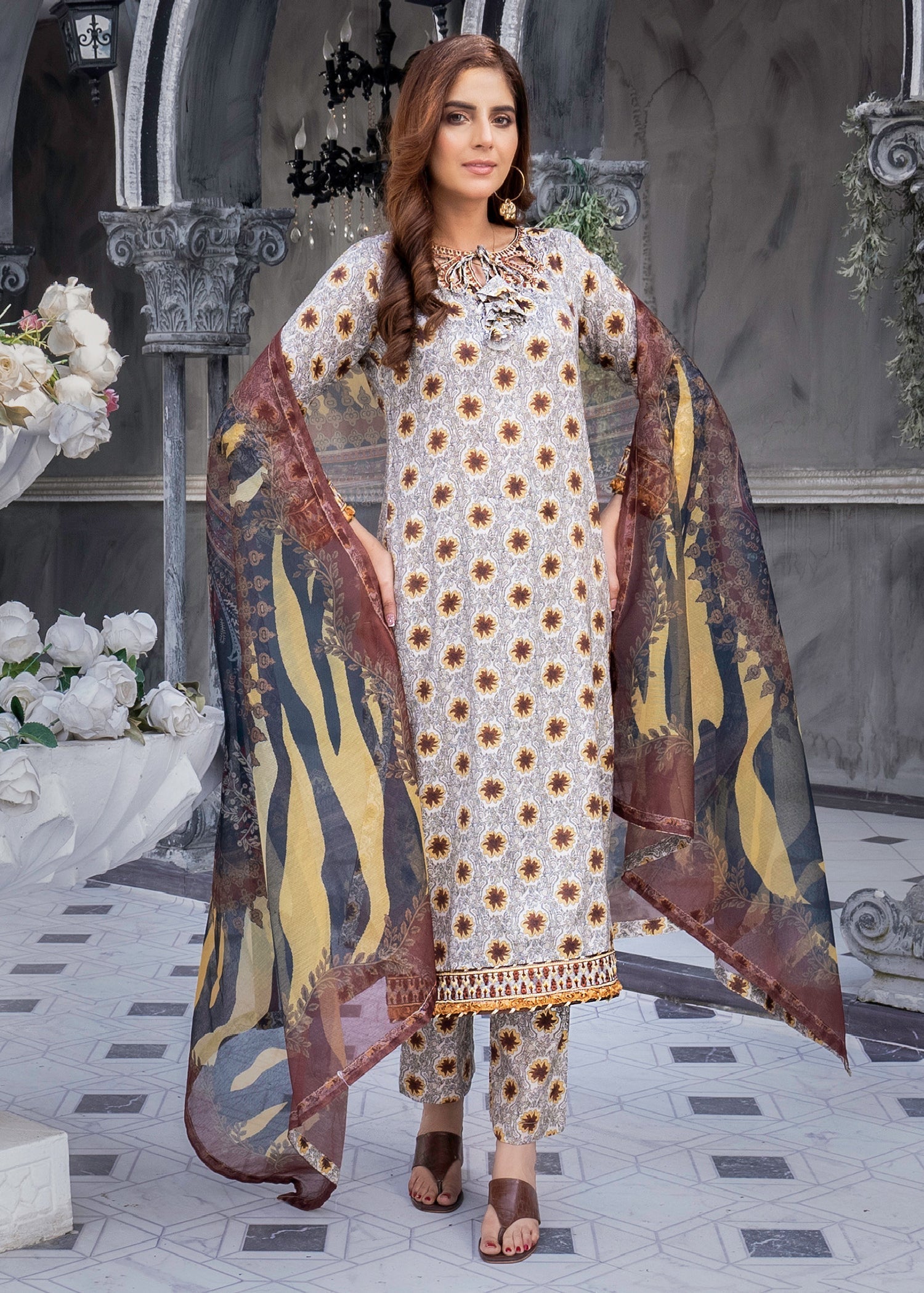 Tamanna E Libas MONOCHROME Women 3pcs