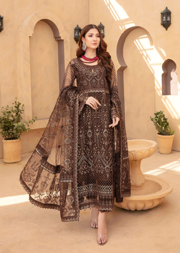 Mah-e-Rooh JJ 5103 FAROZAAN Women 3pcs