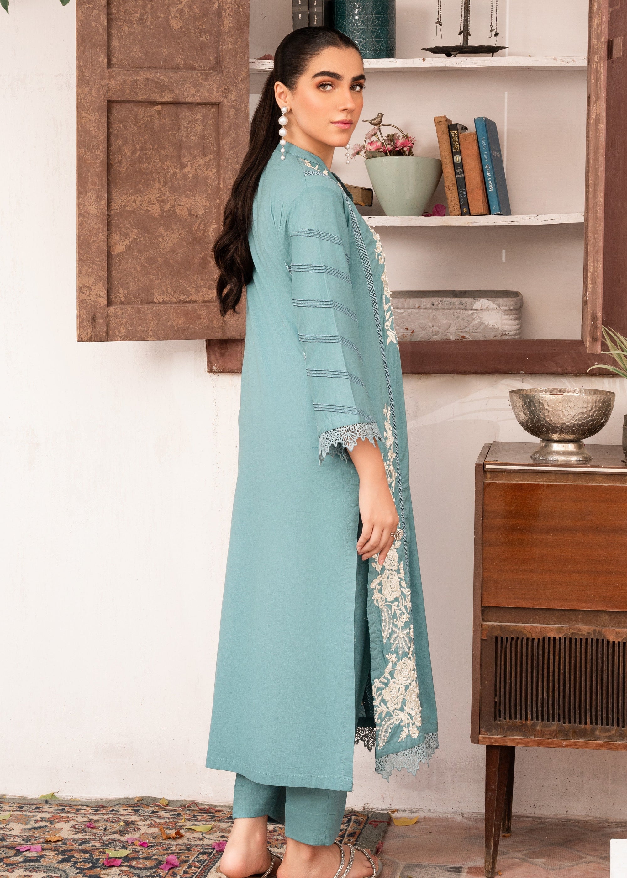 Sahibas By Mirza Aquamarine Women 2pcs