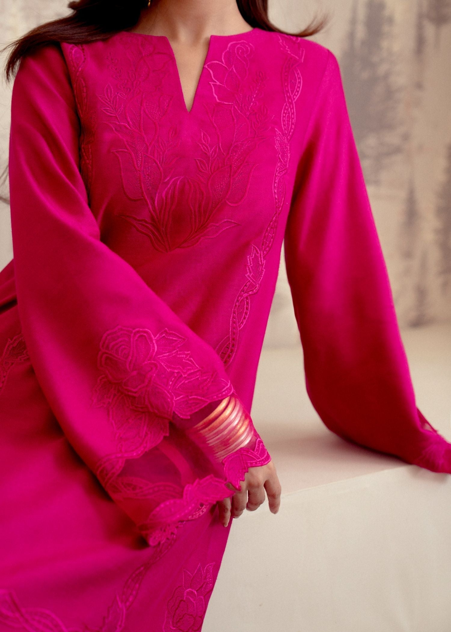 Fozia Khalid DIL RUBA Women 2pcs