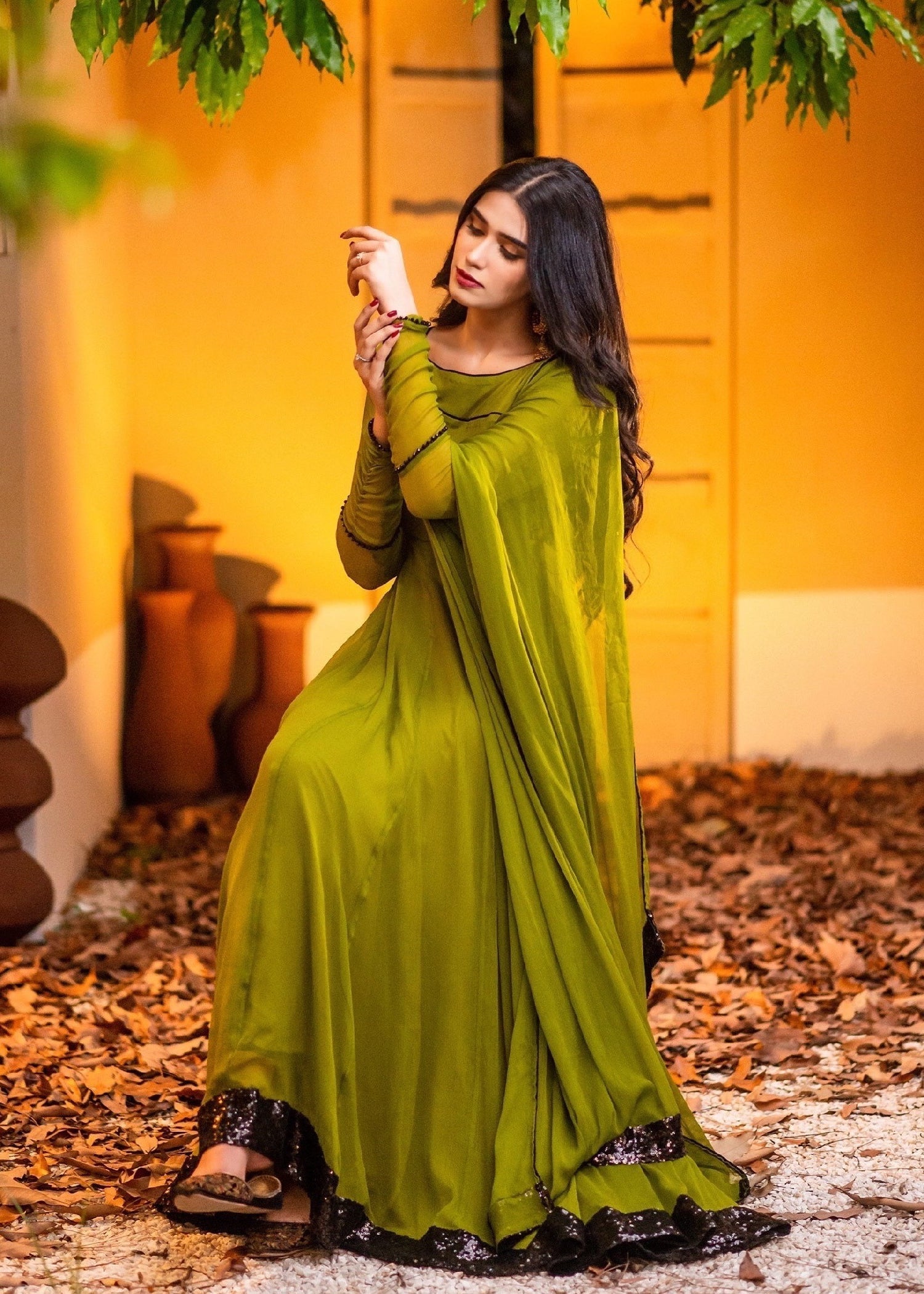 Hanim Mehwar Women 2pcs