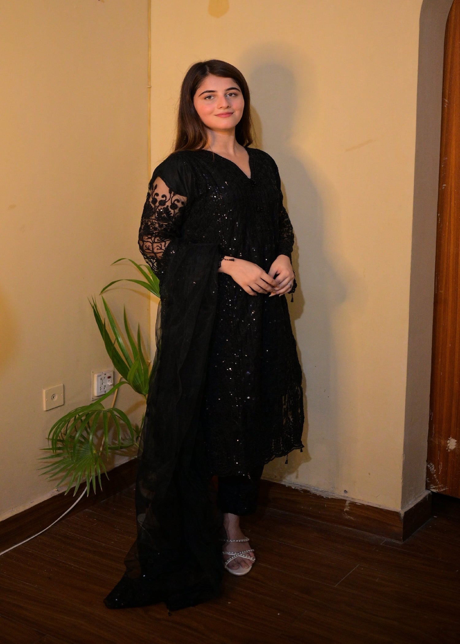 Four Season Boutique BLACK CAT SEQUNECE Women 3pcs