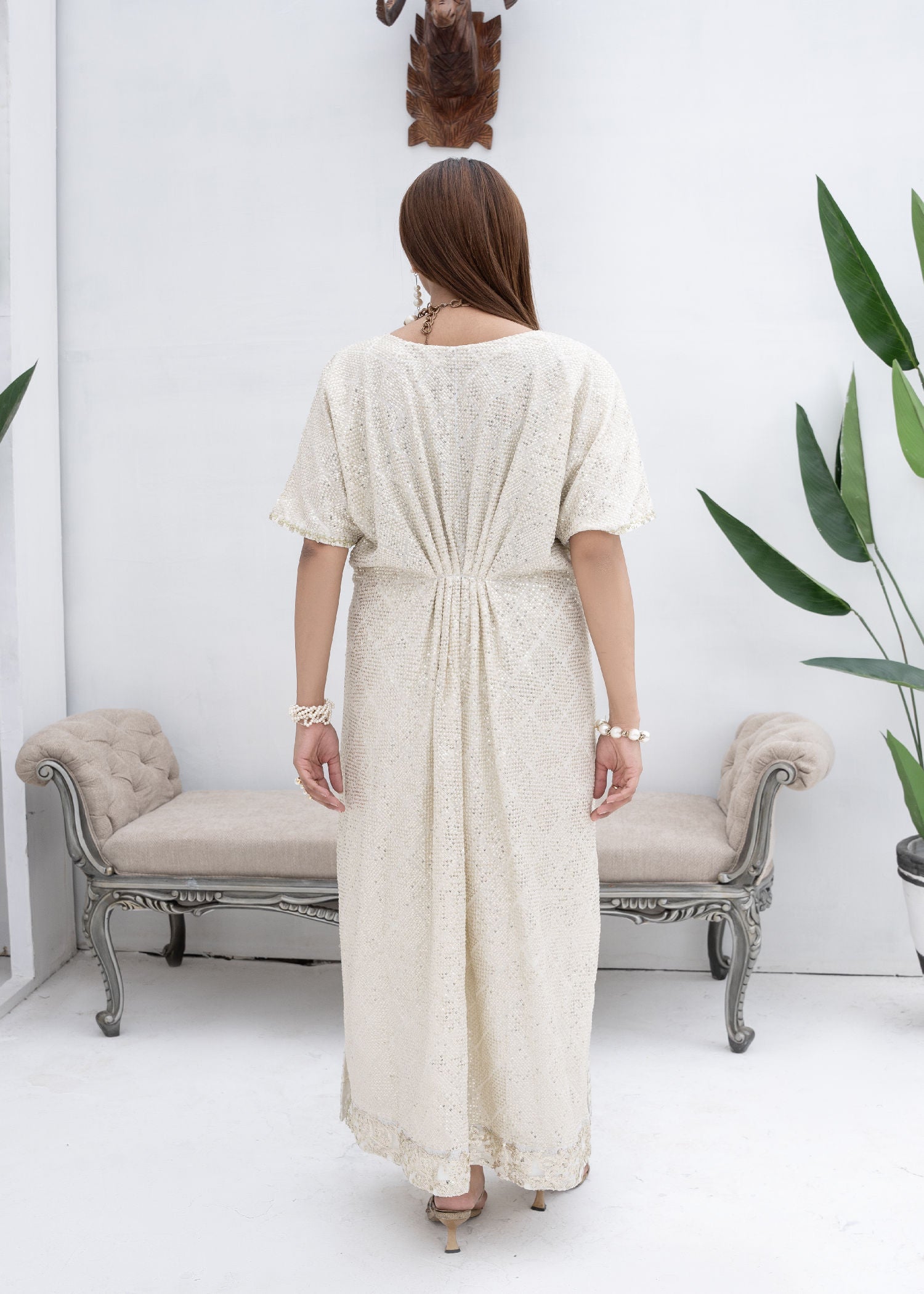 Manahils WA 03 OFF WHITE Women 2pcs