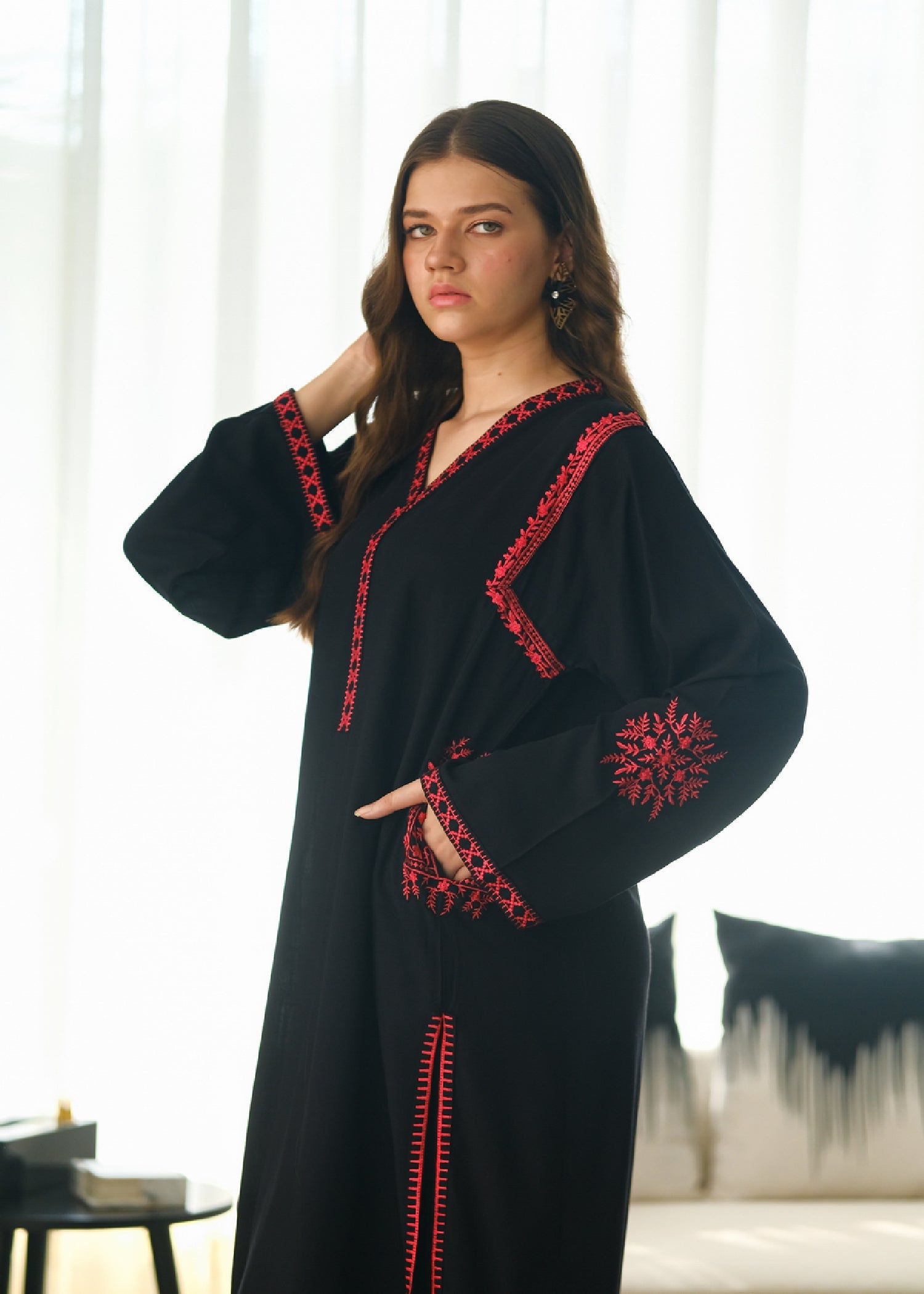 Sprinkles Scarlet Elegance Embroidered Women 2pcs