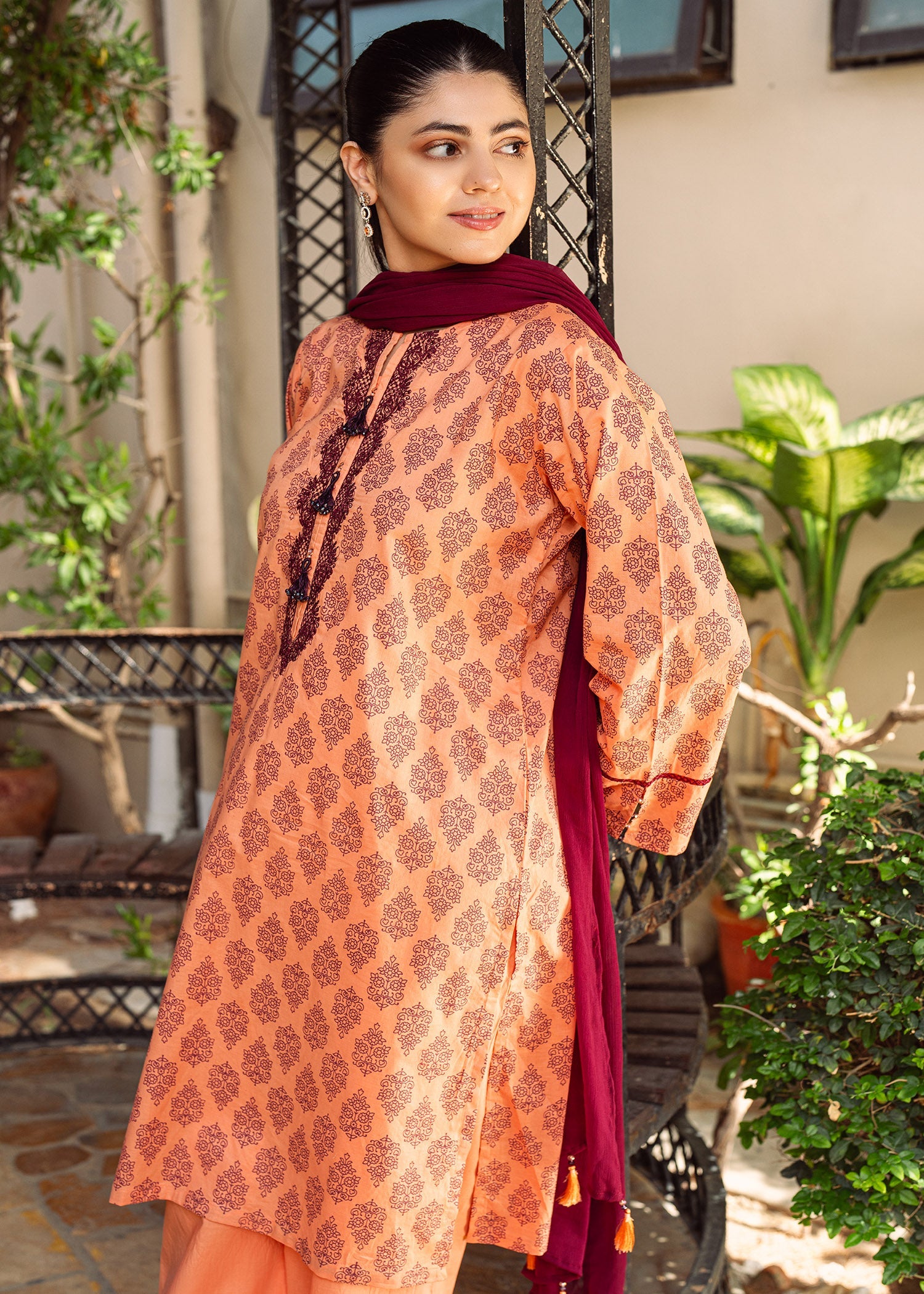 Kumash Textiles Apricot Crush Women Women 3pcs