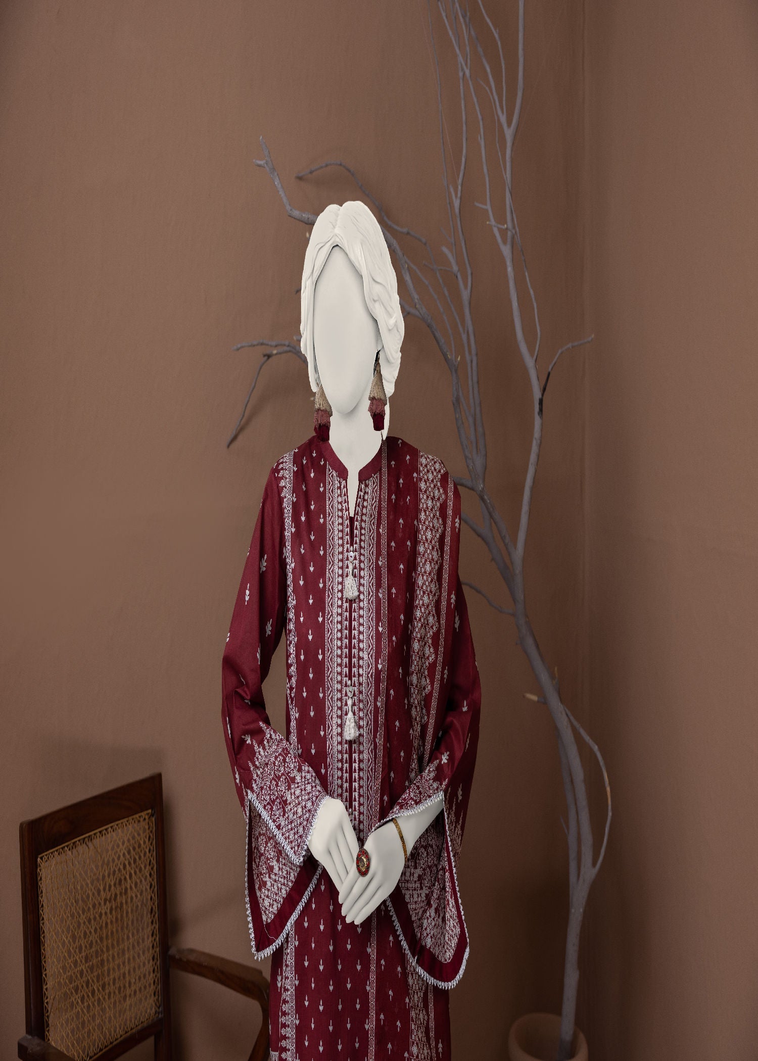 Narmin NPS3051 Digital Printed Lawn Suit Stitched Women 3pcs