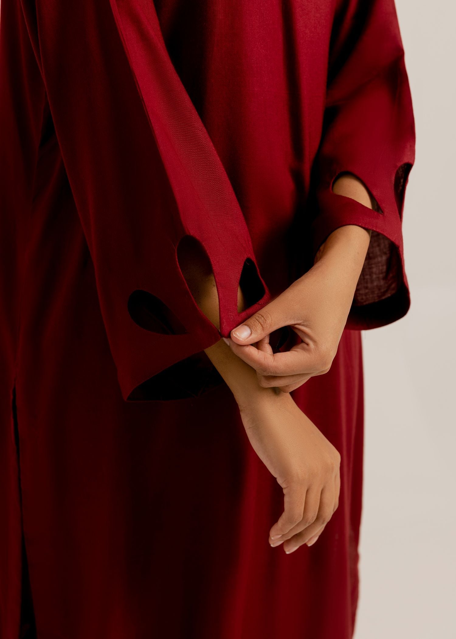 The Slay Wear Burgundy Set Women 2pcs