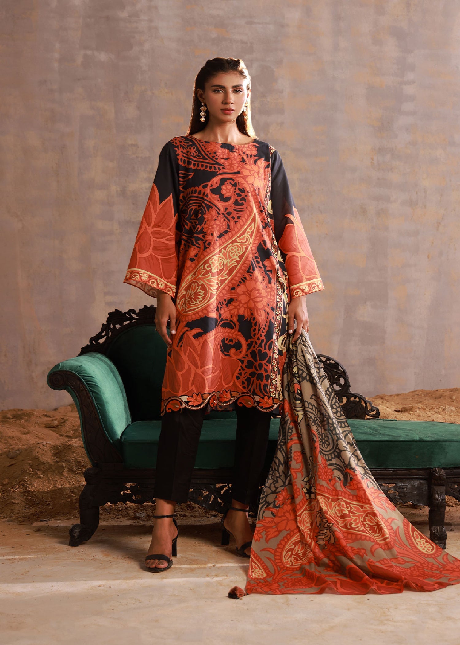 Kurta Corner Raya Women 3pcs