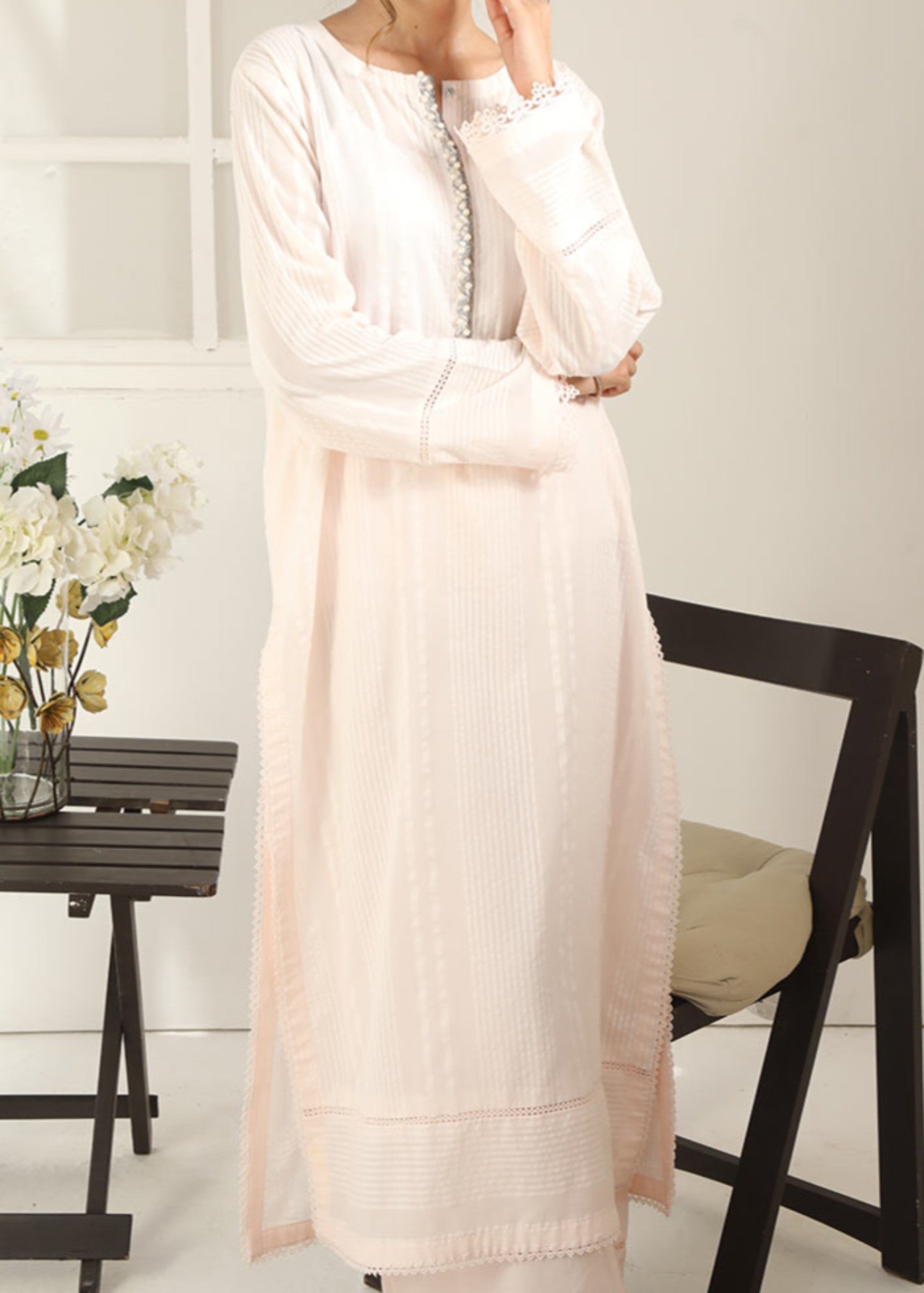 Najia Zia SPARKLE EMBROIDERED SUIT (STITCHED) Women 2pcs