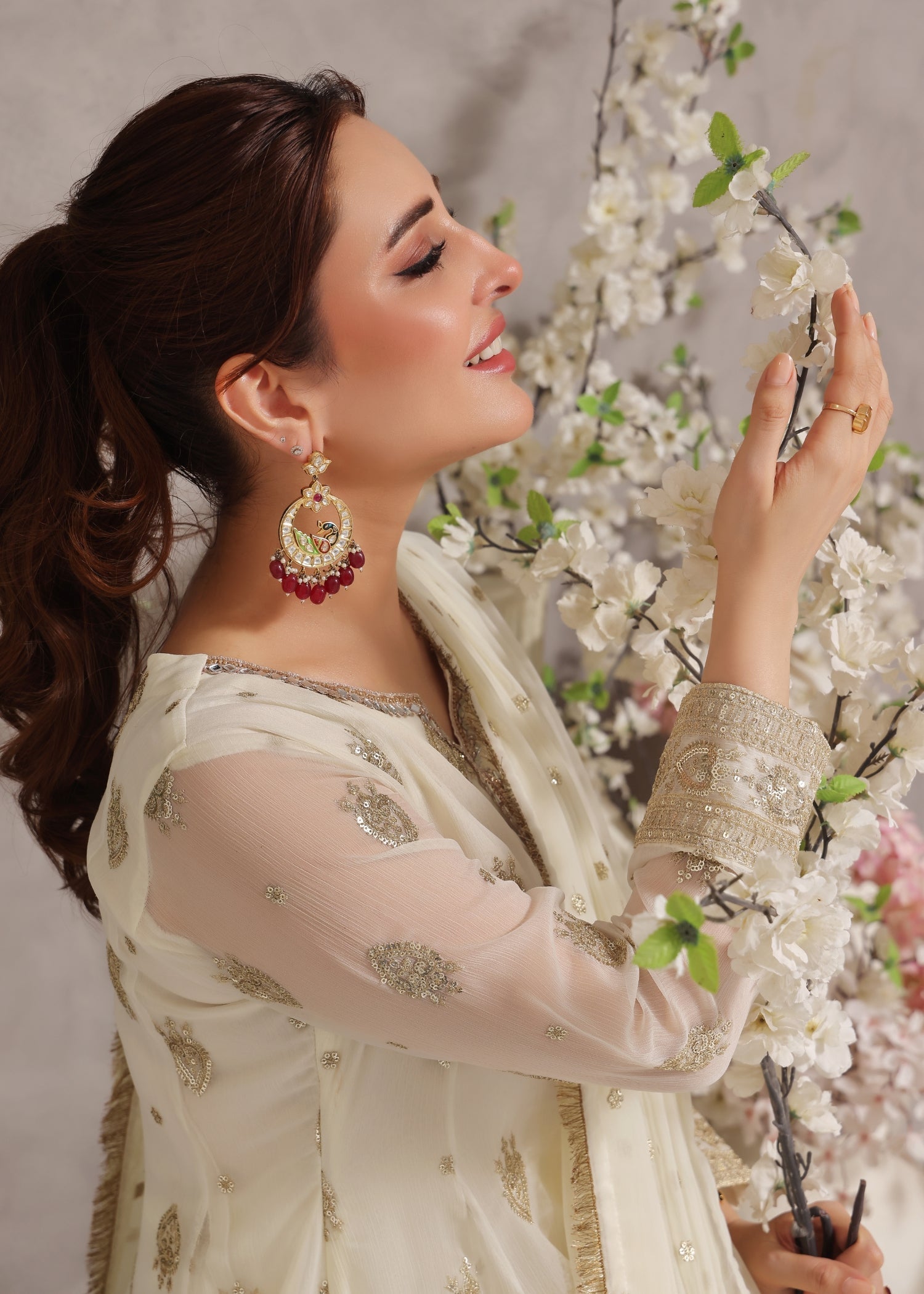 Abaan Zohan Raunak Off White Women 3pcs