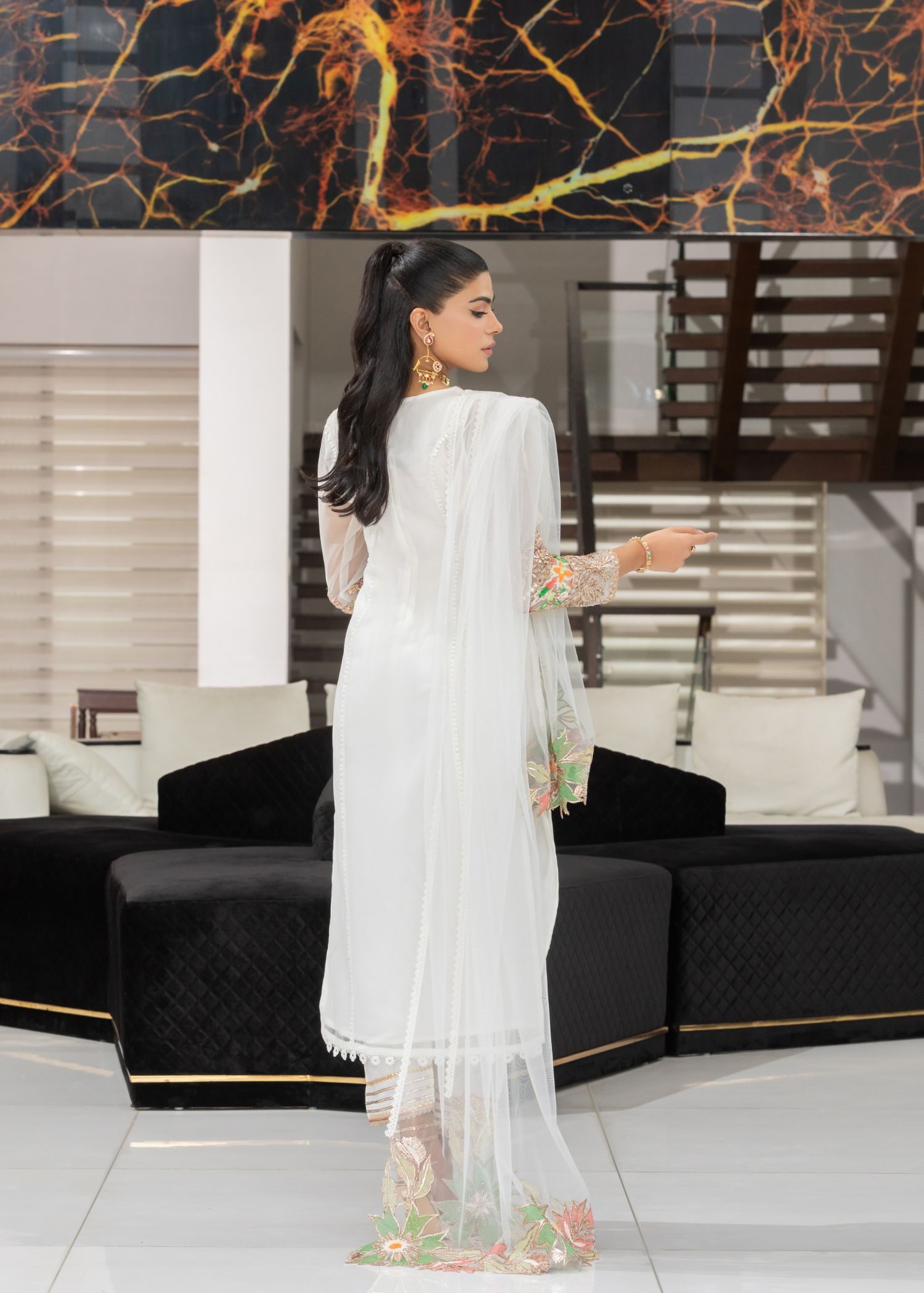 Khuda Baksh Creations M 106 Snow White Women 4pcs