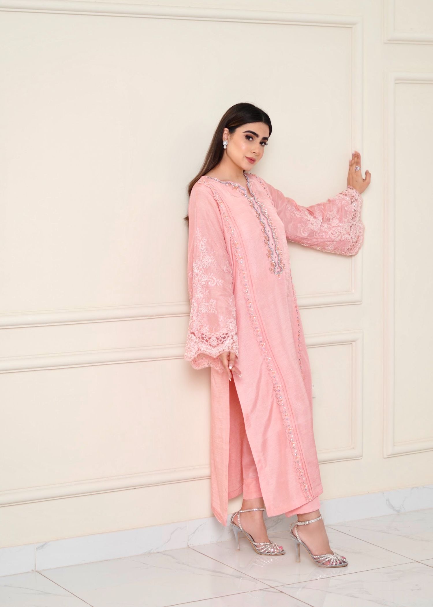 Maroon By Iqra Chaudhry Flamingo Pink Women 3pcs