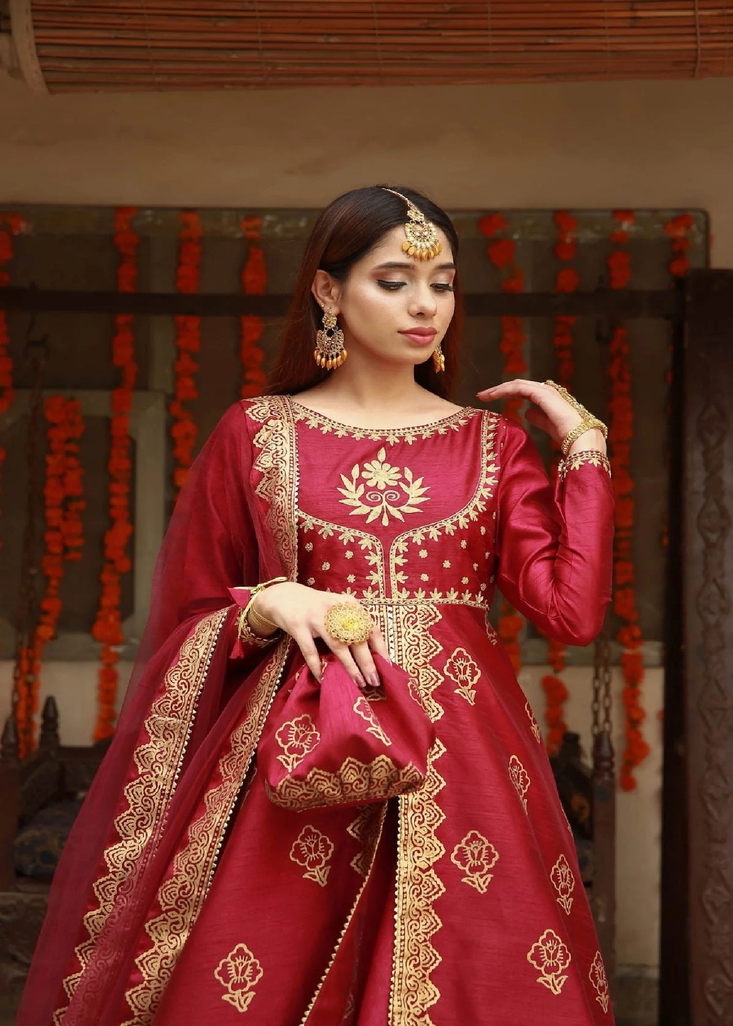 Peraan by SH Burgundy Affair Women 3pcs