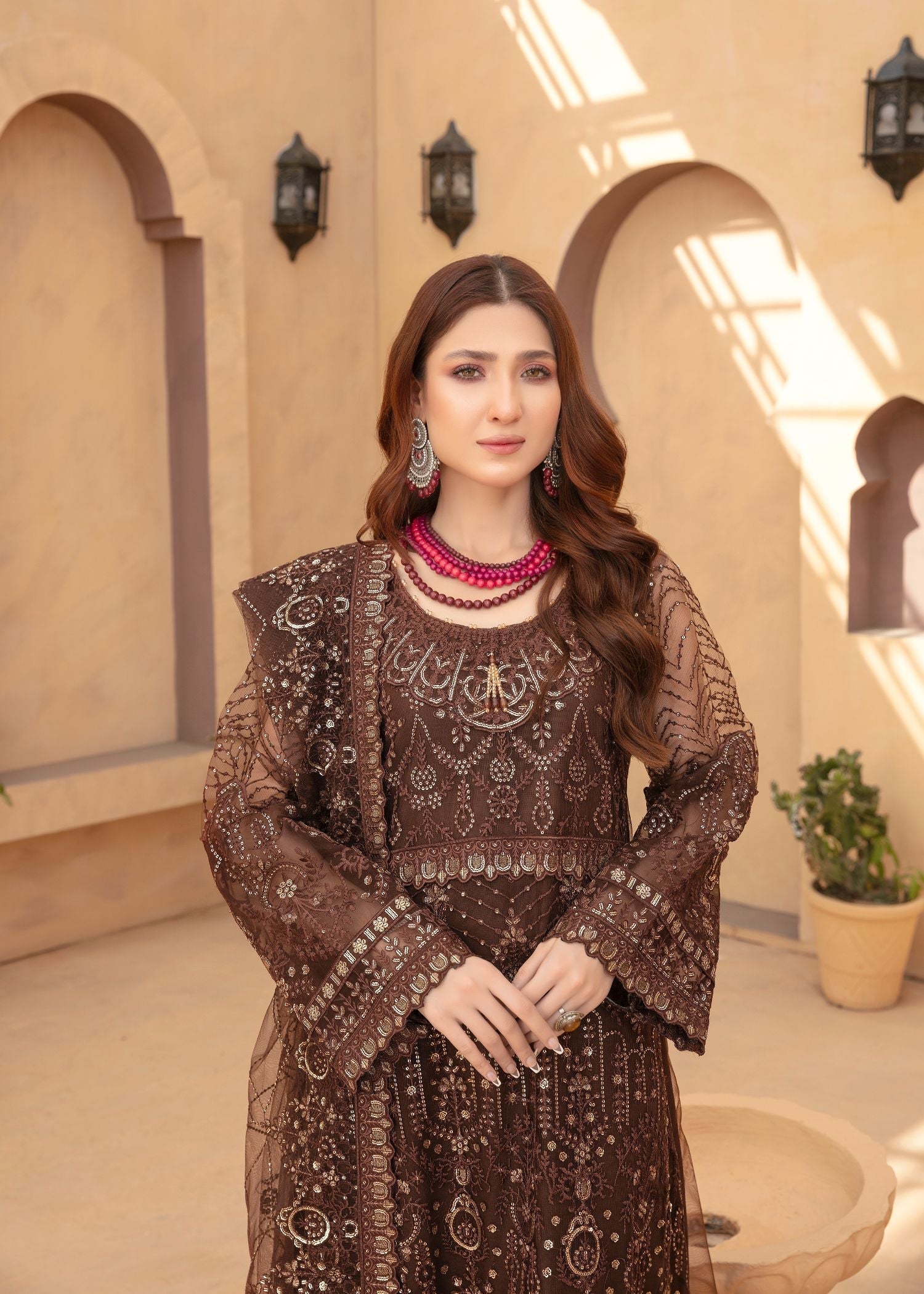 Mah-e-Rooh JJ 5103 FAROZAAN Women 3pcs