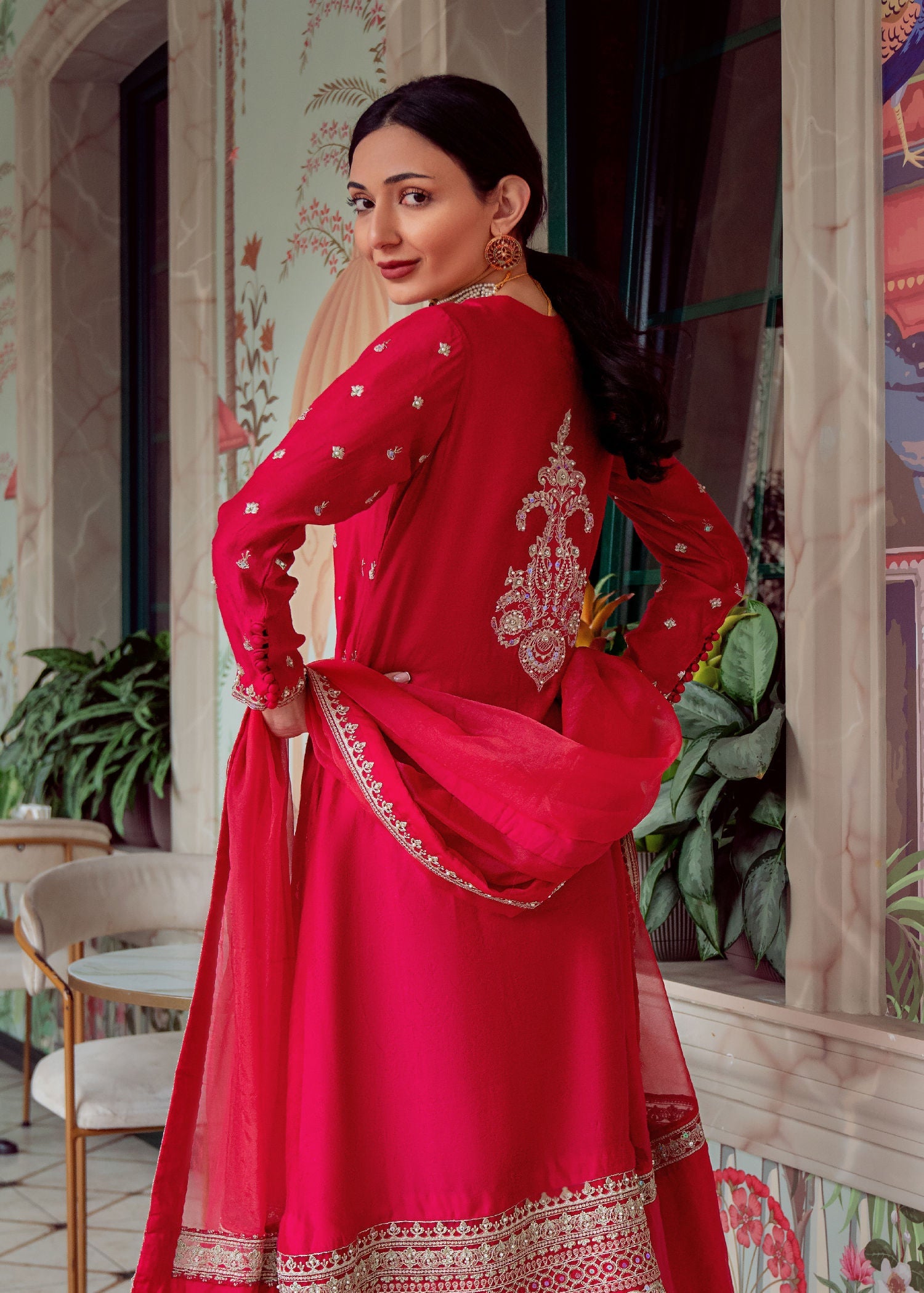 Muntaha By Shanzay Fucshia Pink Mirana Women 3pcs