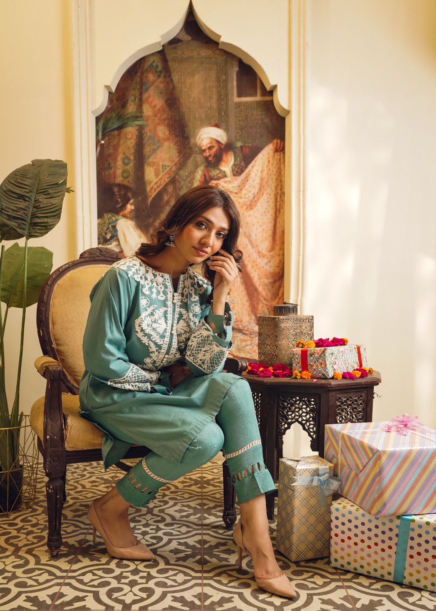 Khatepoesh Emerald Women 2pcs