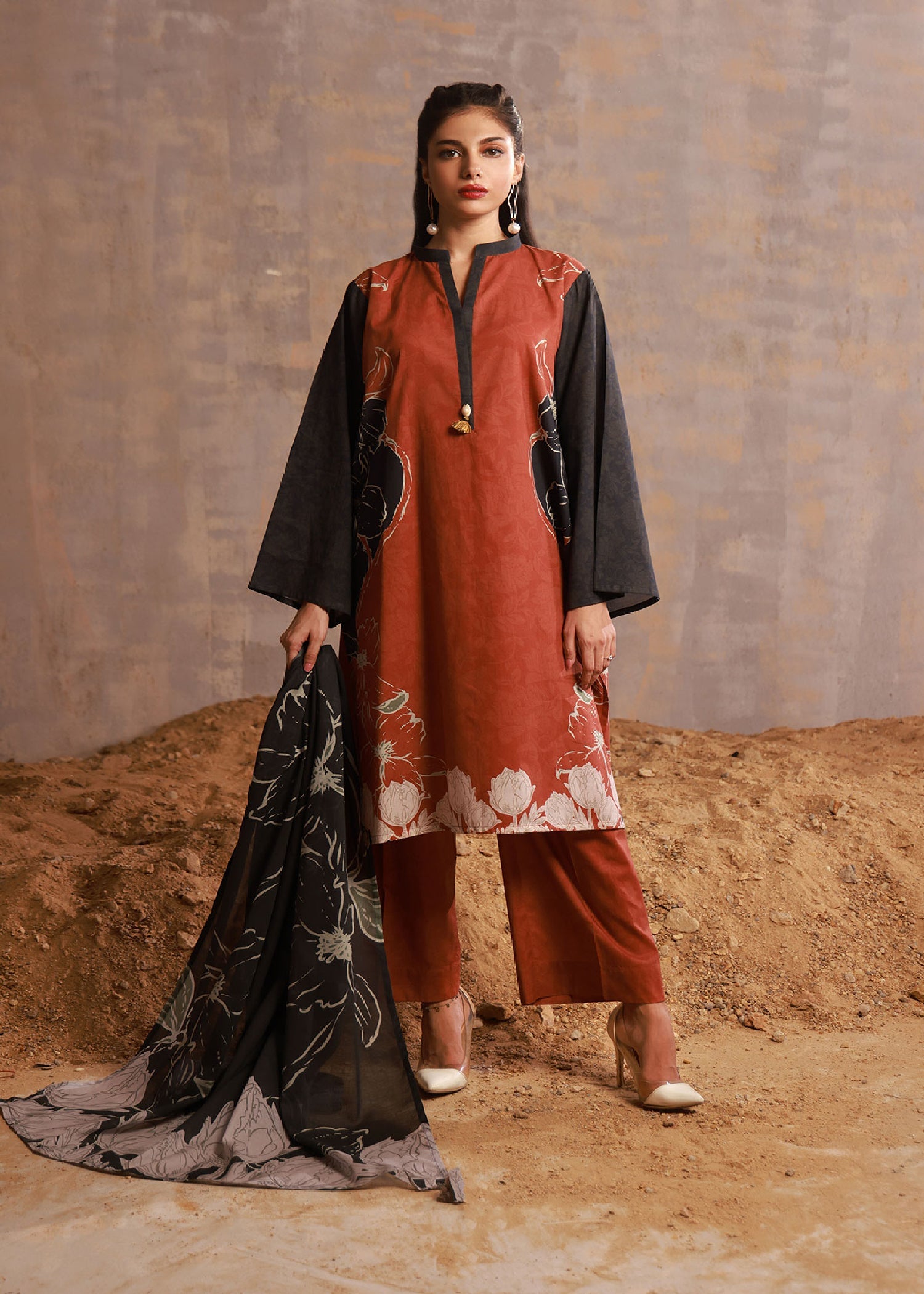 Kurta Corner Baran Women 3pcs