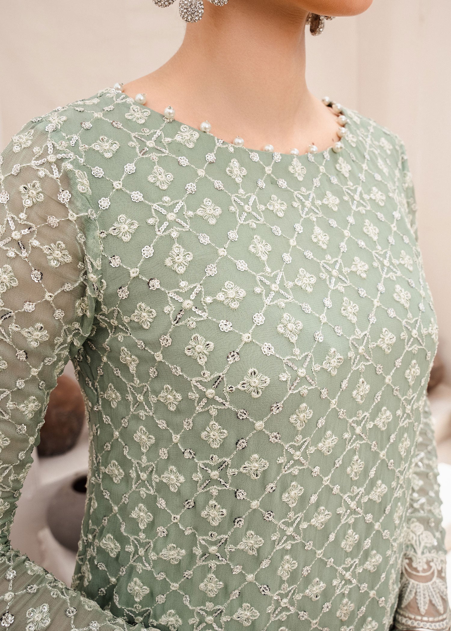 Rang-e-Haya Izna (Ice blue) Women 4pcs