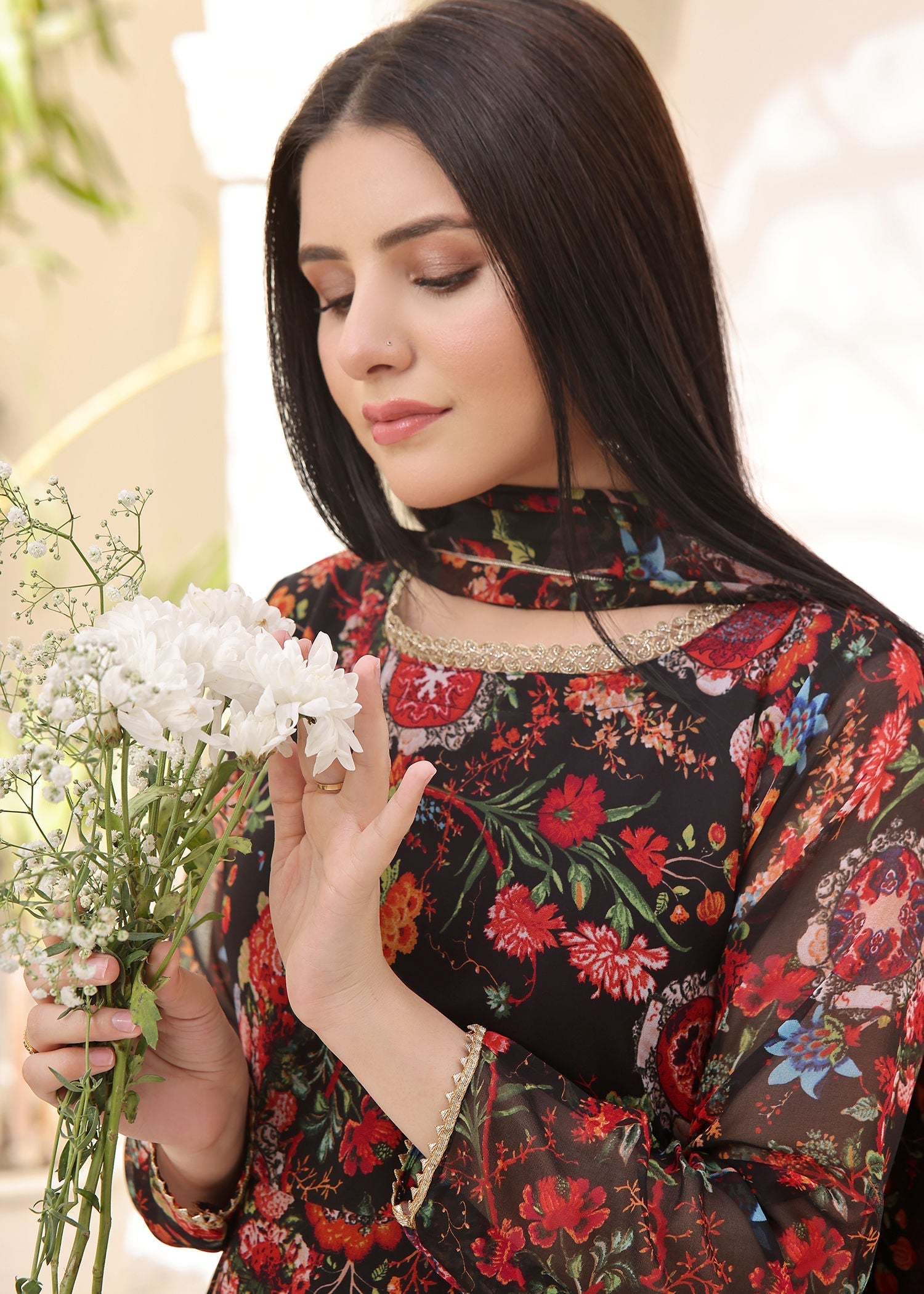 Nazmina Floral Fantasy Women 3pcs