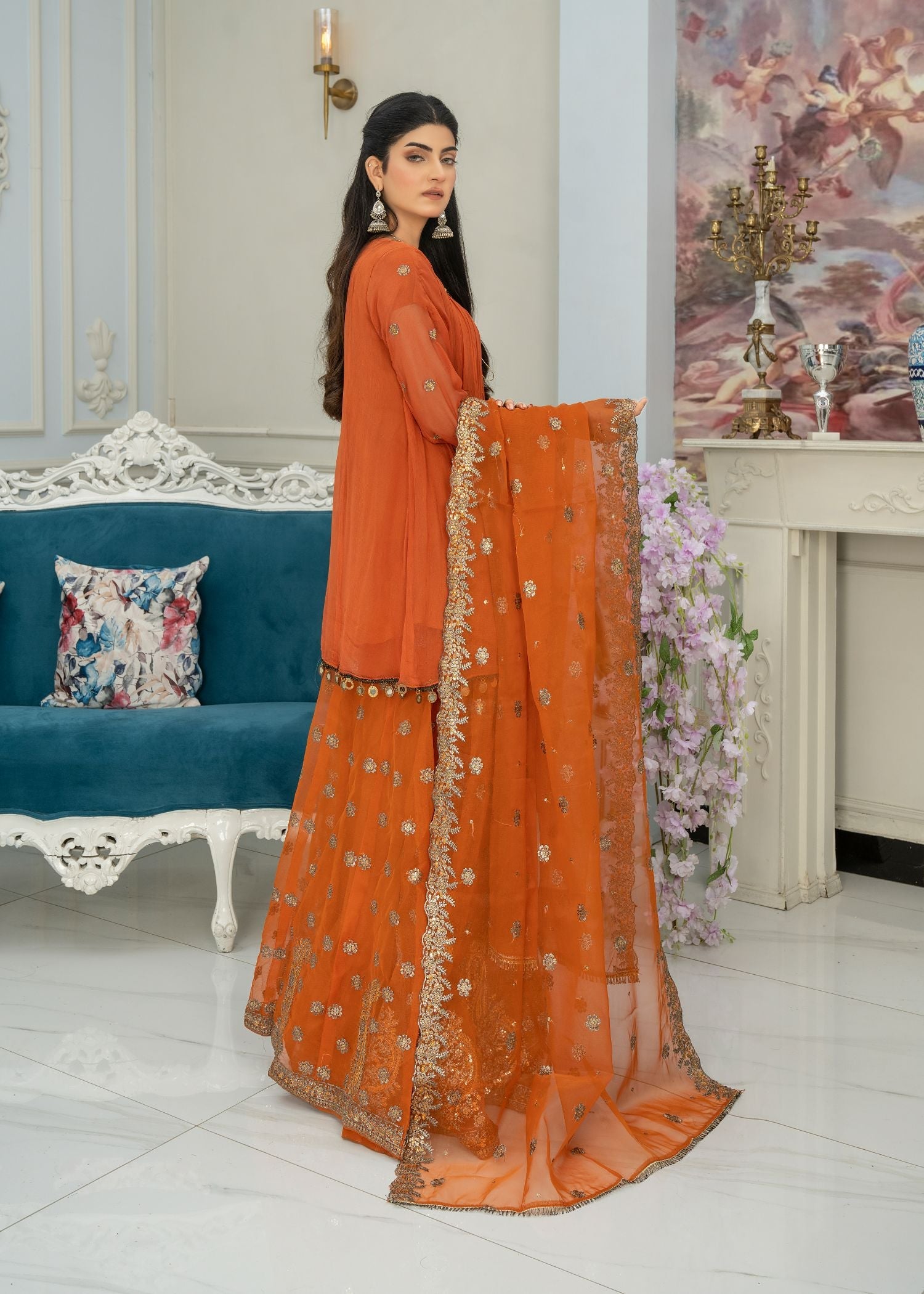 Pehnawa By Bin Akram’s LUSTROUS LEGACY CHIFFON Women 3pcs