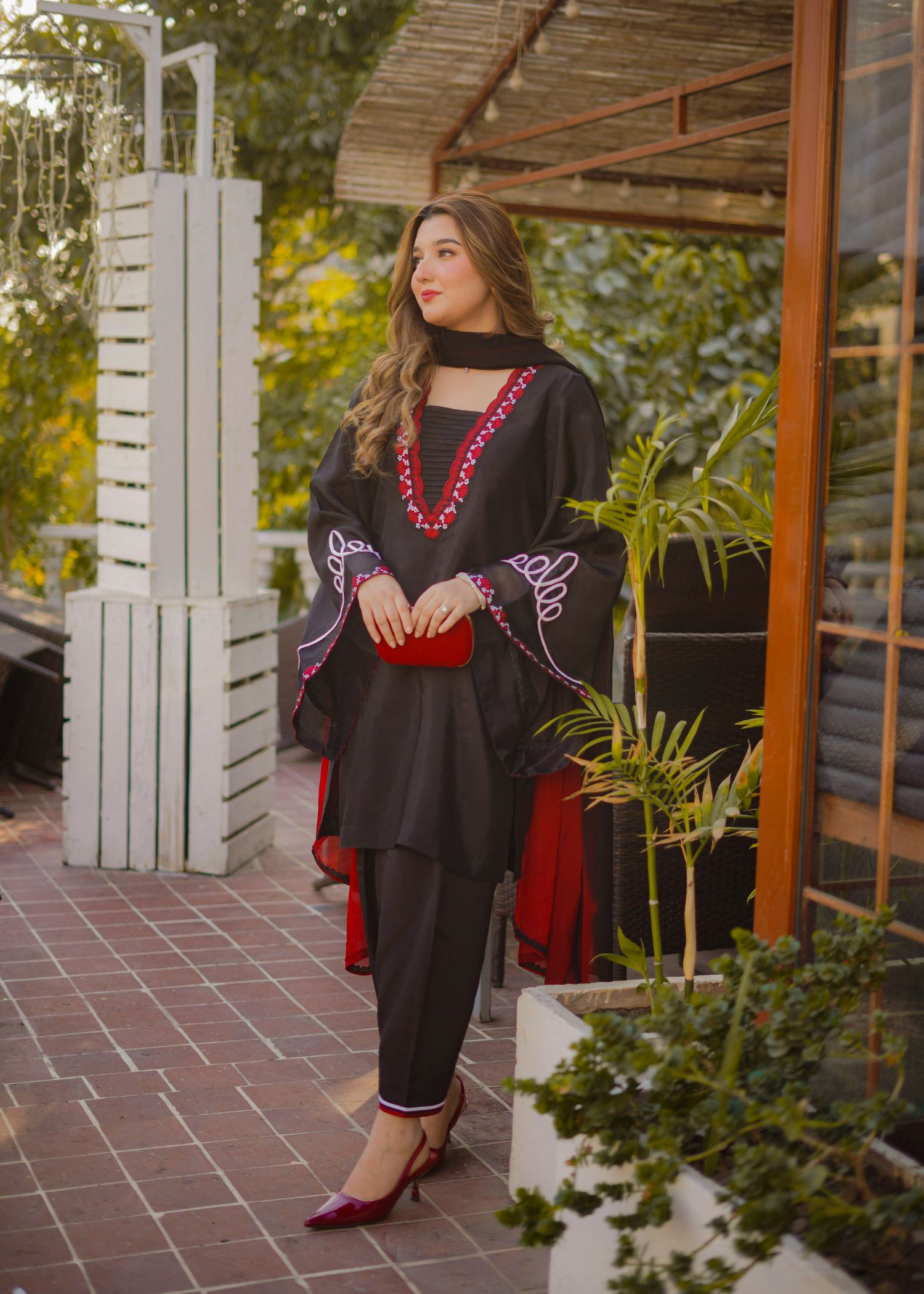 Fozia Khalid Noir Women 3pcs