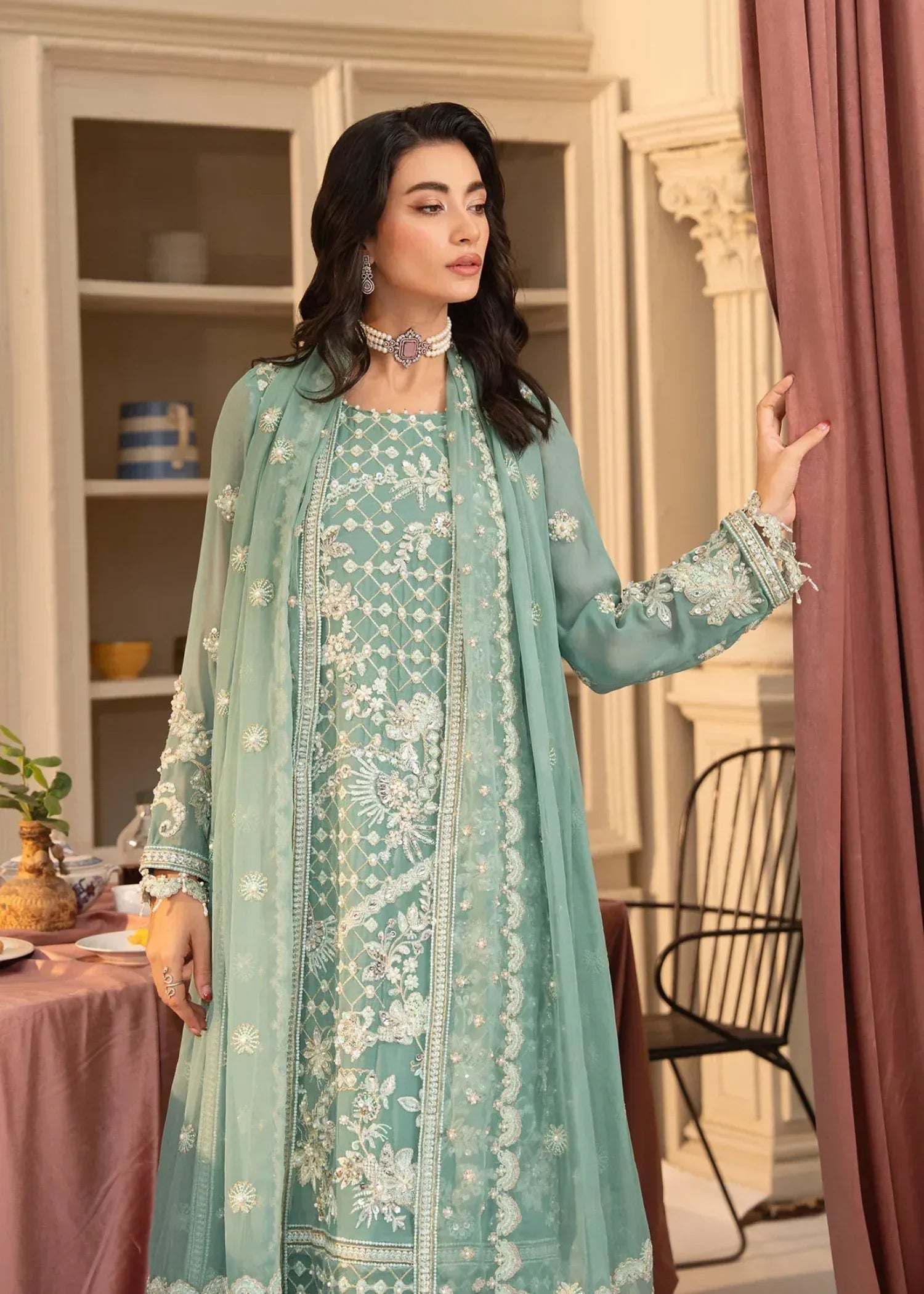 Khurshid Sage Women 4pcs