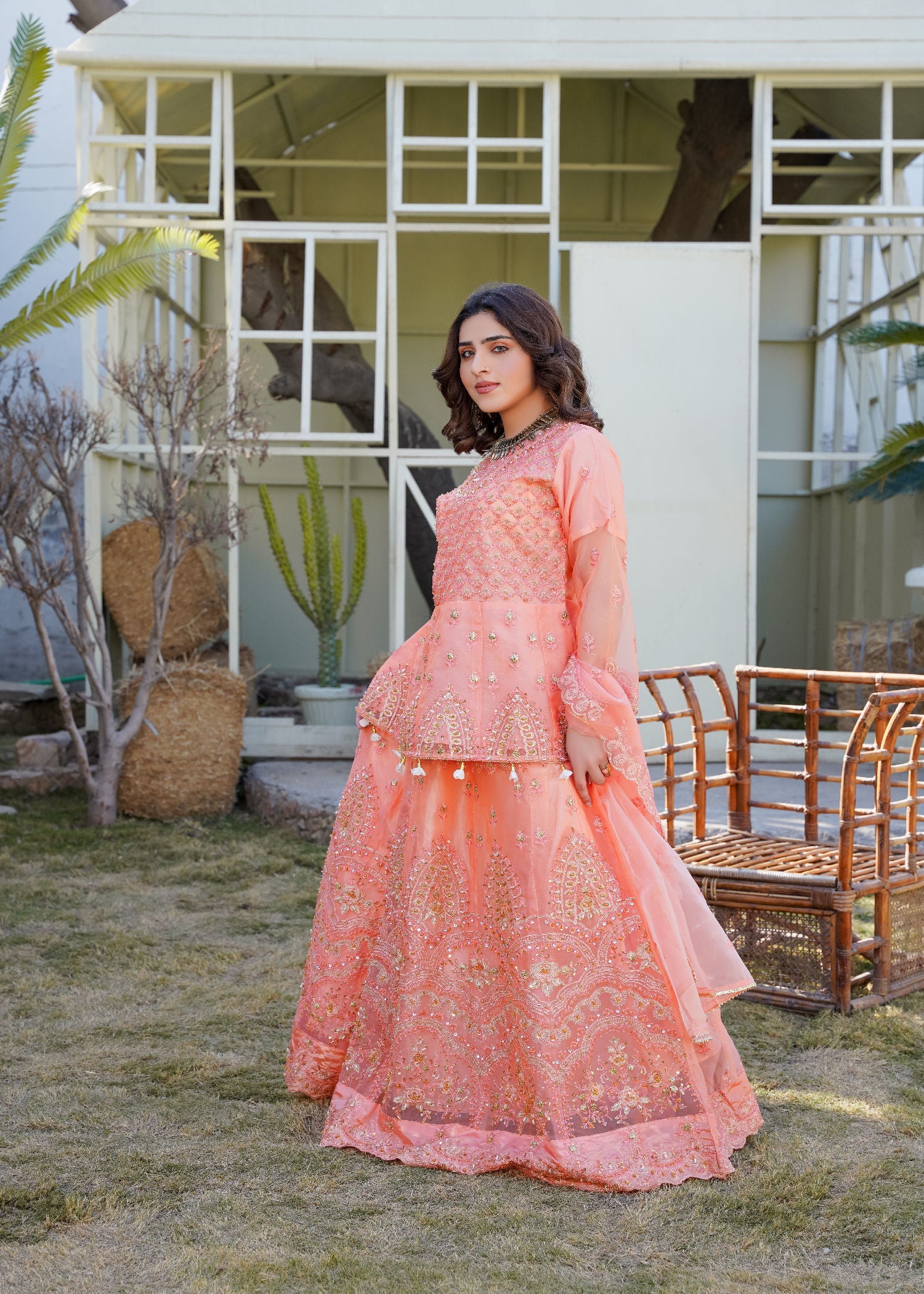 Safiya Collection PIE LEHNGA Women 3pcs