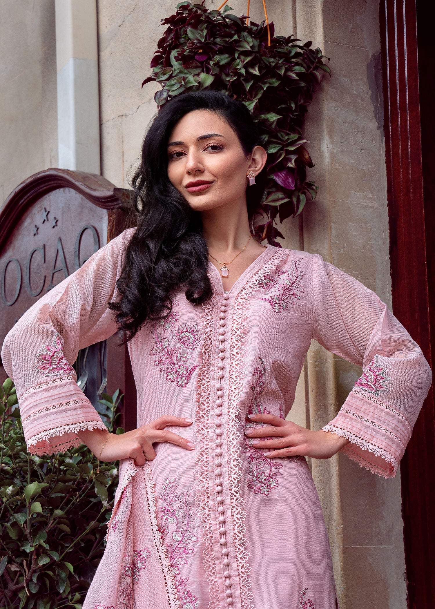 Muntaha By Shanzay Pastel Pink Zahree Women 3pcs