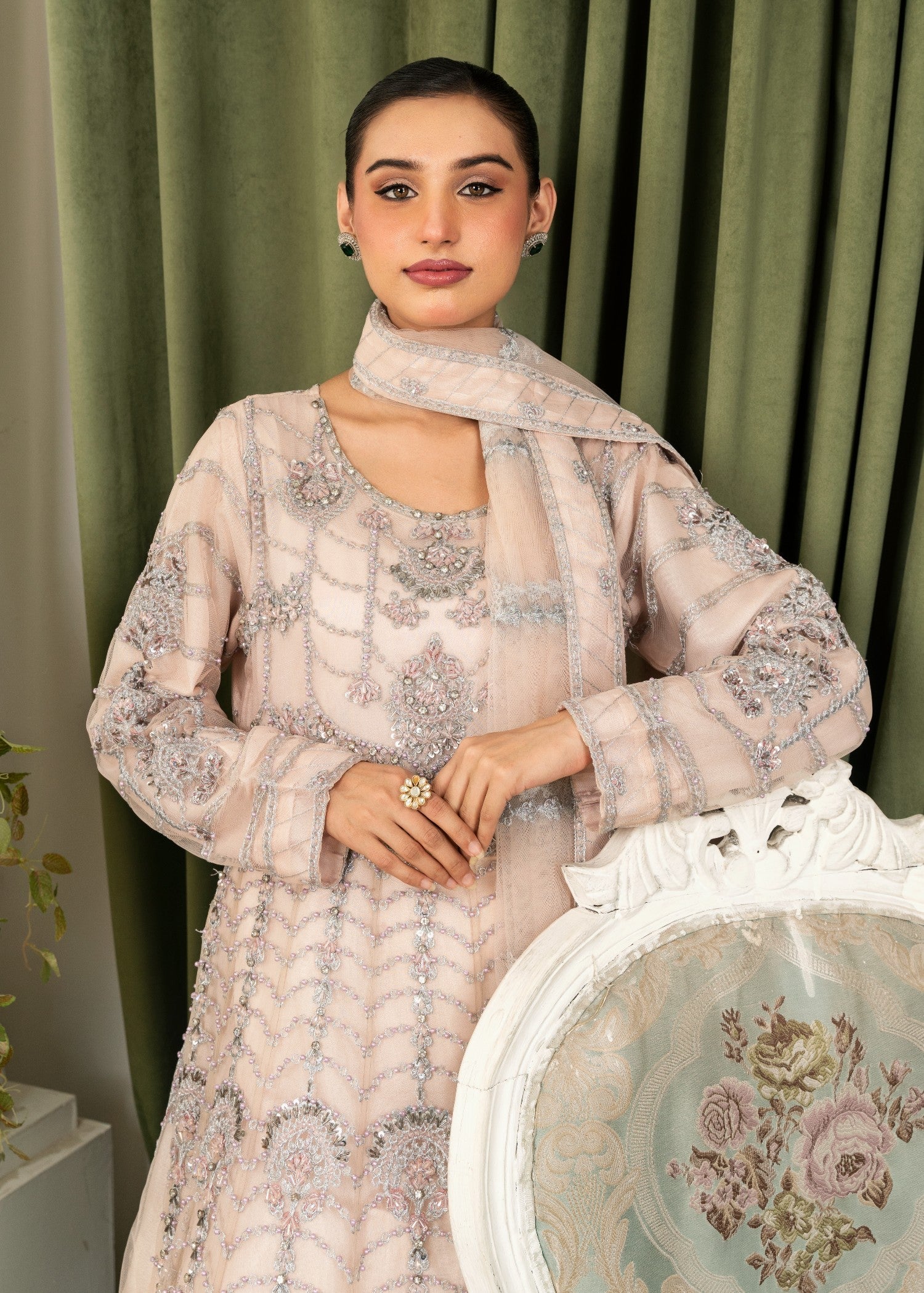 Alliyas_By_Farooqkhalid A 278 Pink Women 3pcs