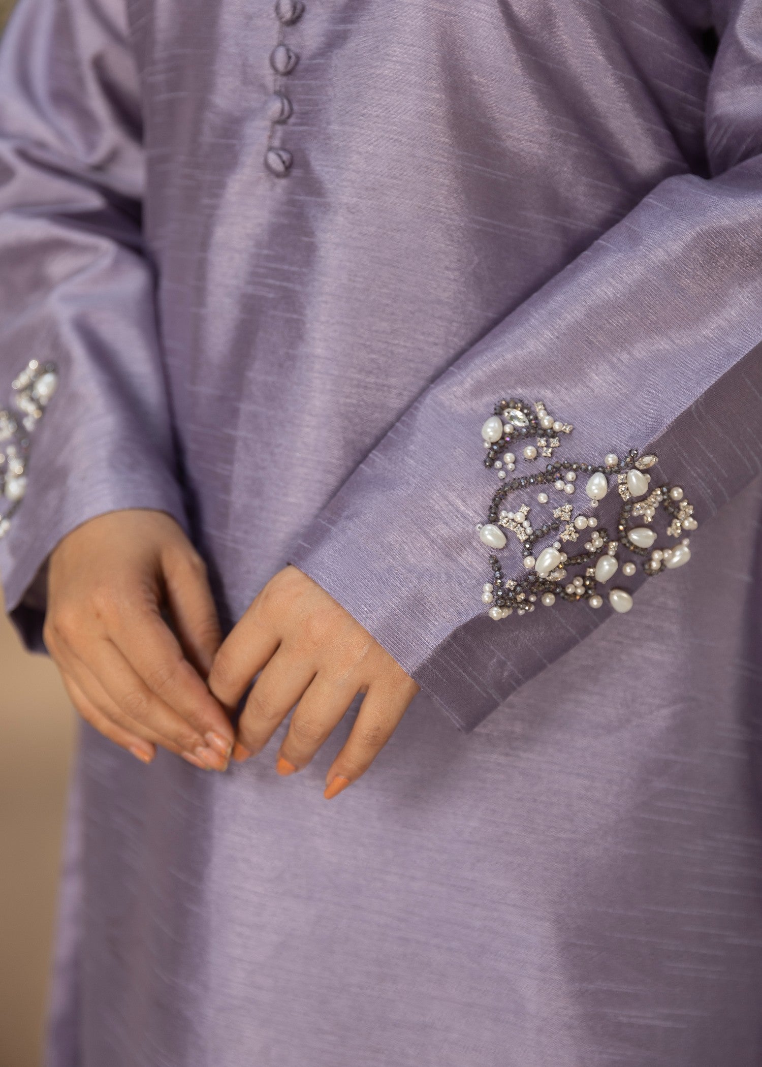 Insiya By Saira Jawad Lilac with Handwork Women 2pcs