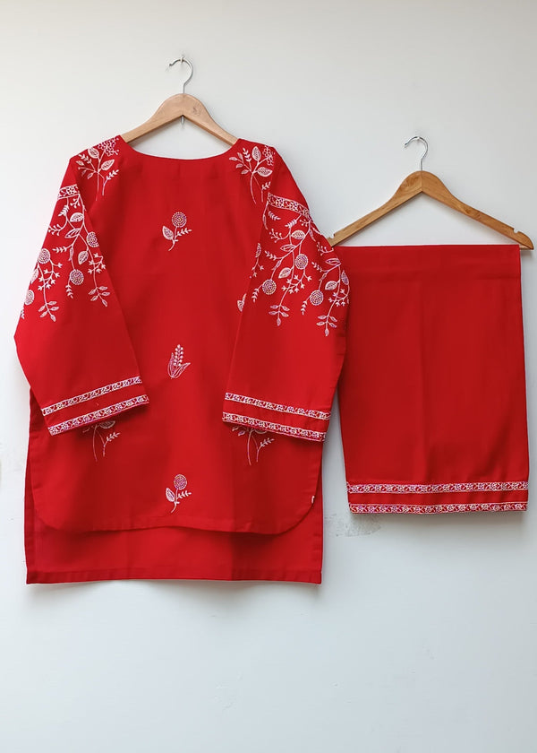 Lubana Store AAIMA RED Women 2pcs