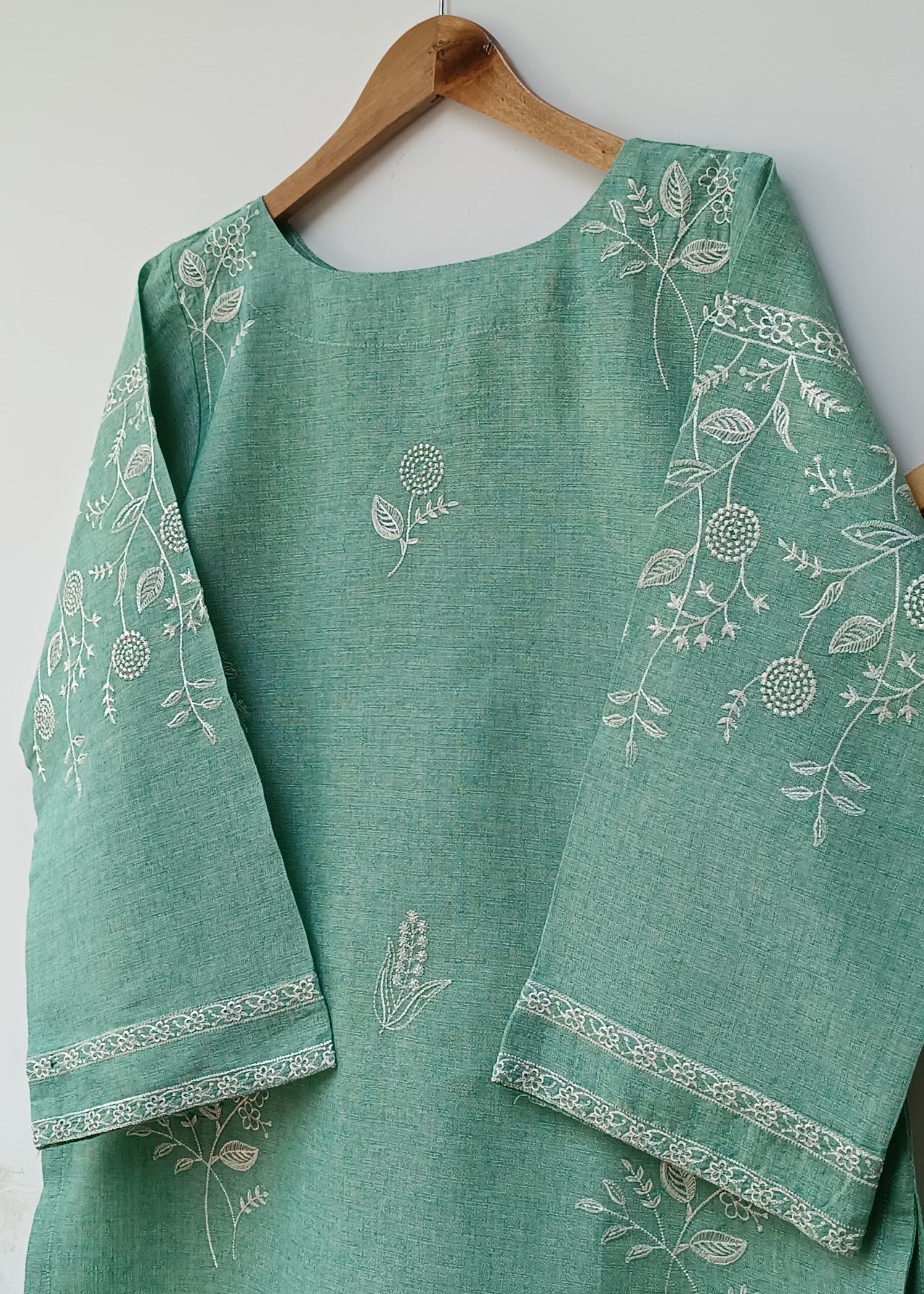 Lubana Store AAIMA SEA GREEN Women 2pcs