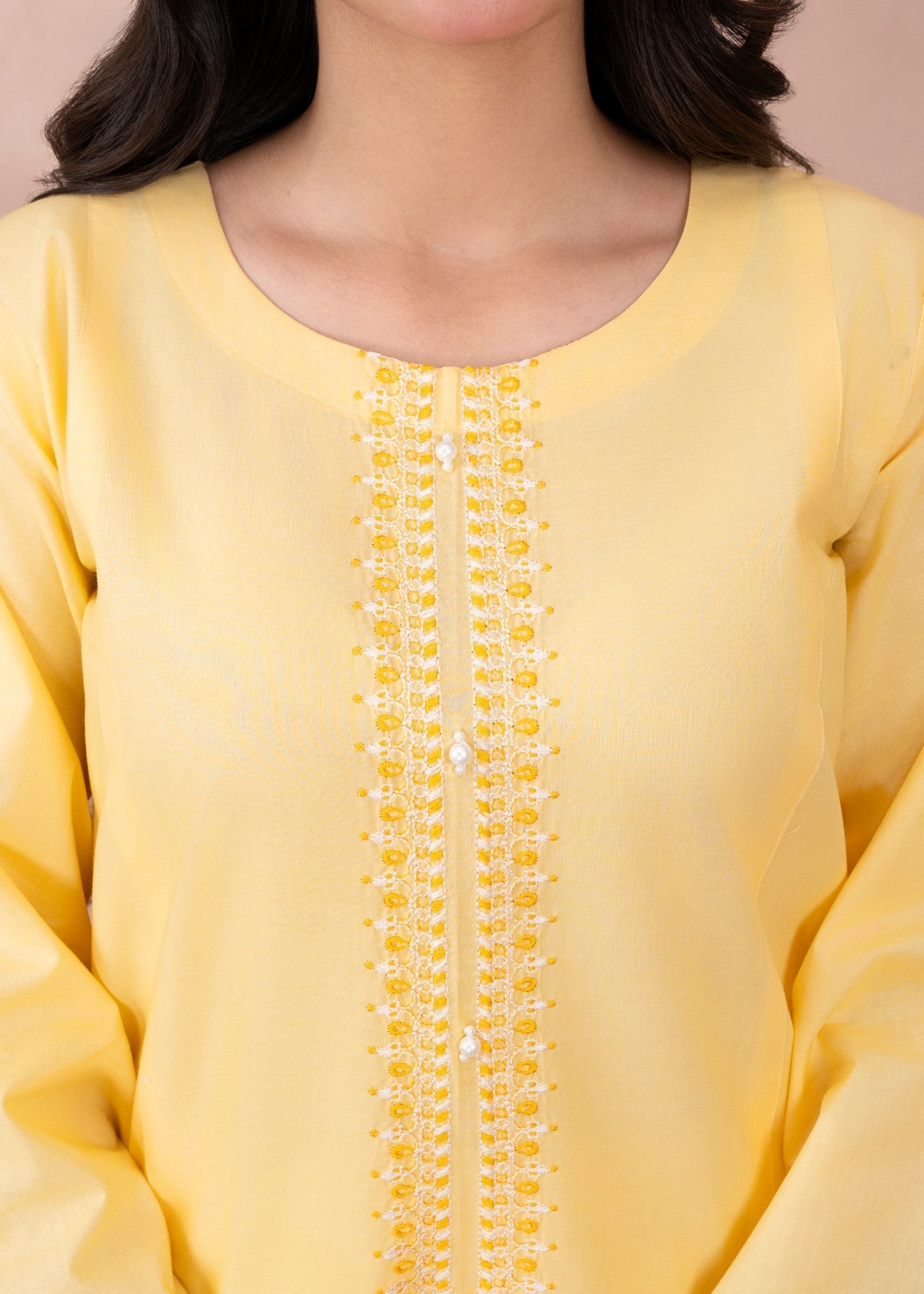 Abeera Royal Aura – Embroidered Cotton with Long Shirt (Art No. AB 078) Women 2pcs