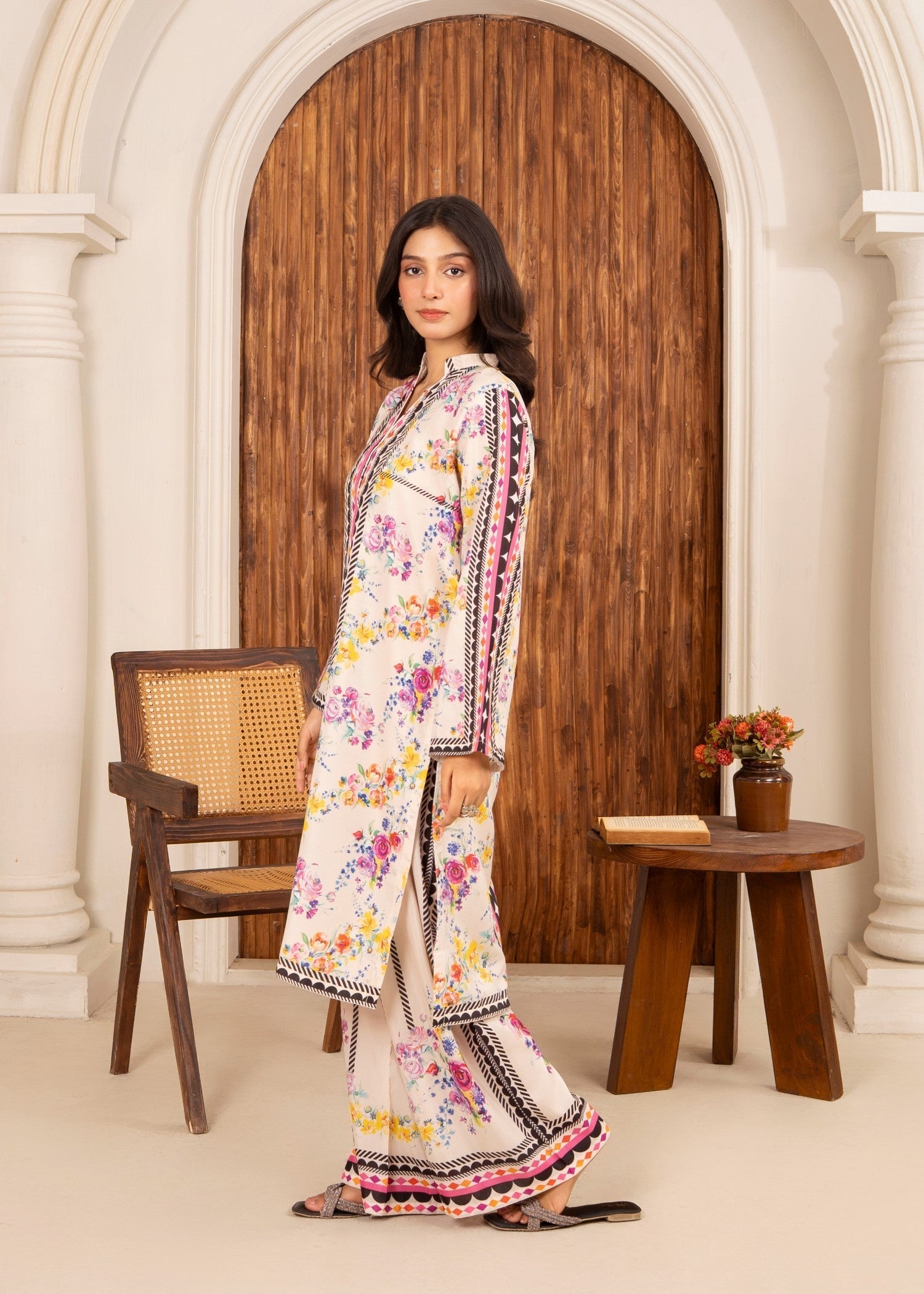 Abeera Art No: ADP 08 – Statement Style in Digital Printed Swiss Lawn Women 2pcs