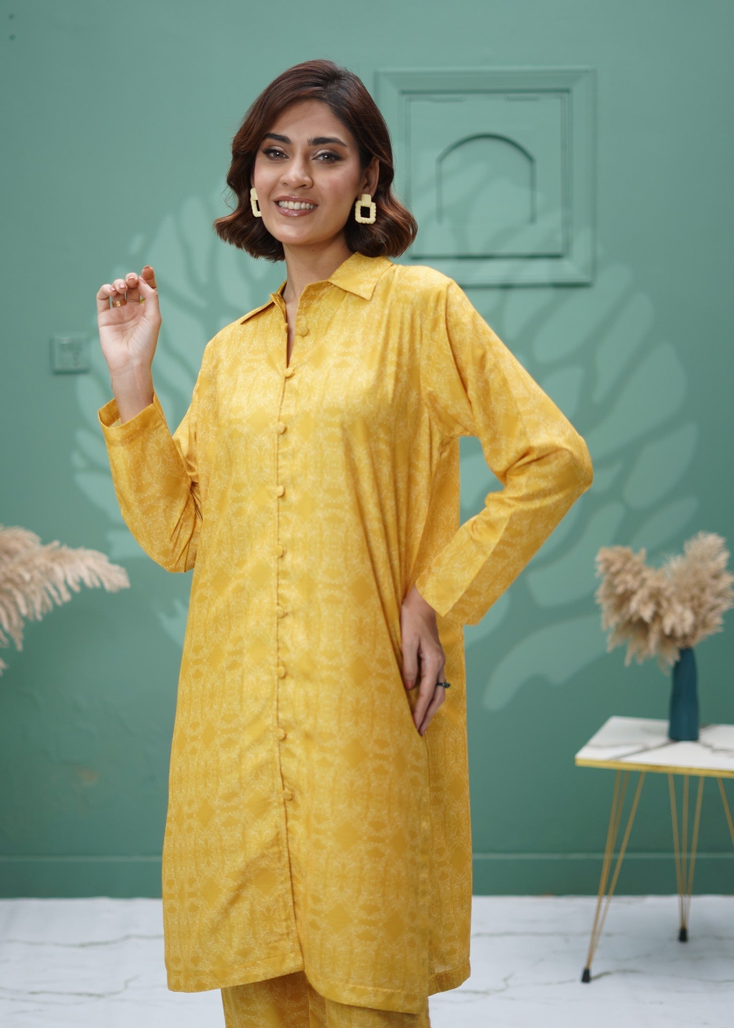 Suitsu MUSTARD ILLUTION Women 2pcs