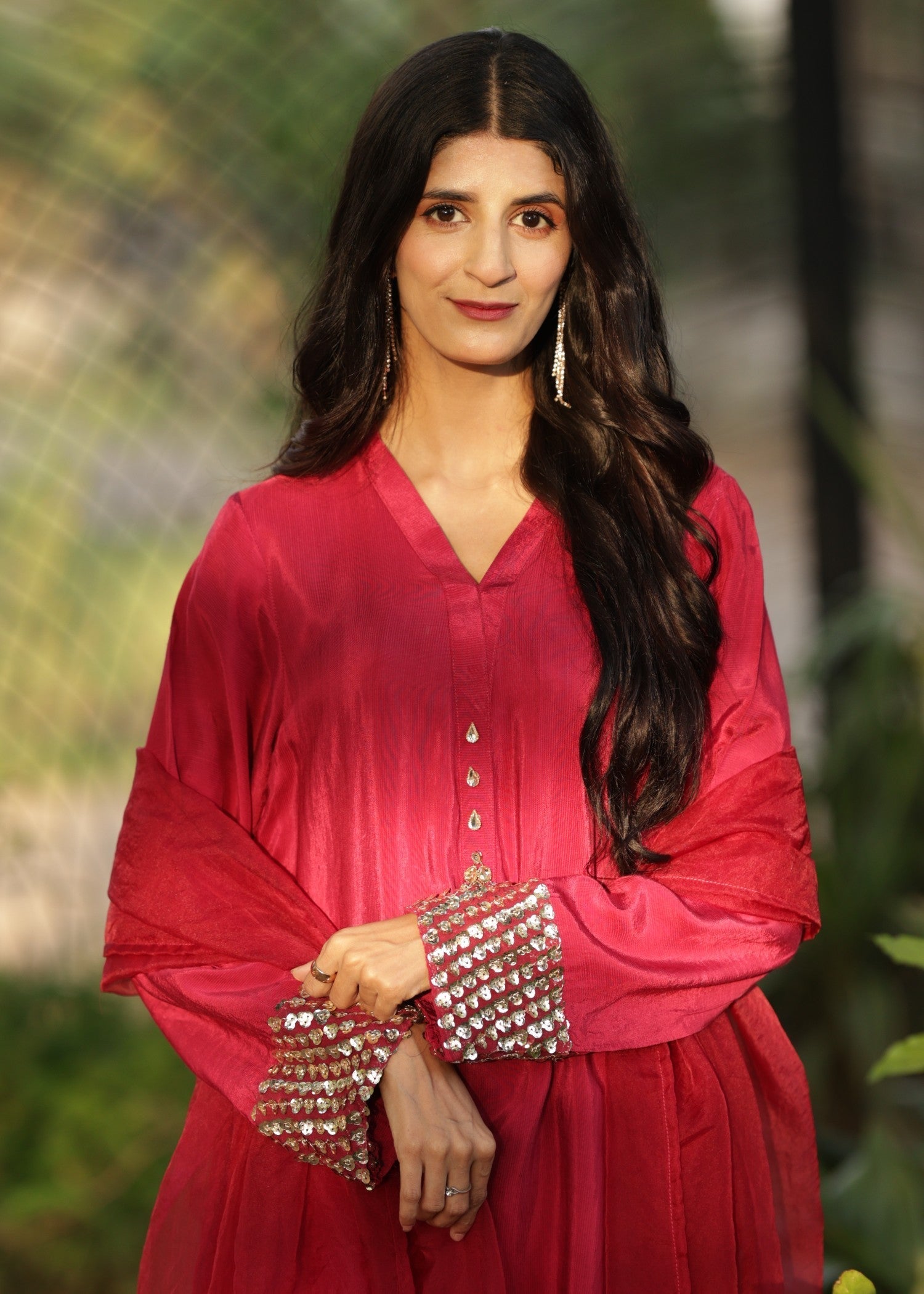 Deedazaib Maroon Gleam Women 3pcs