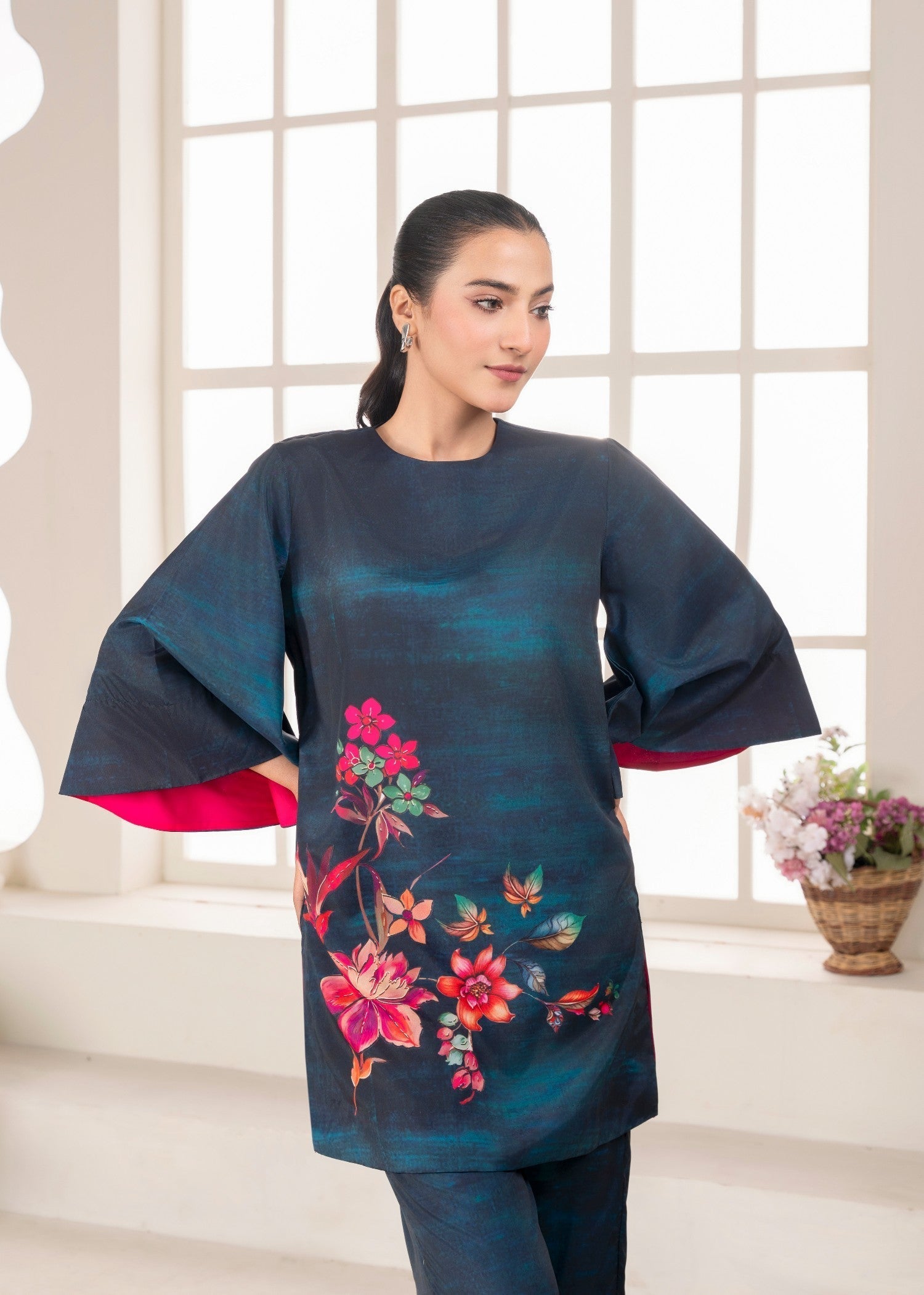 Stitch Vibes Azuris Co ord Set Women 2pcs