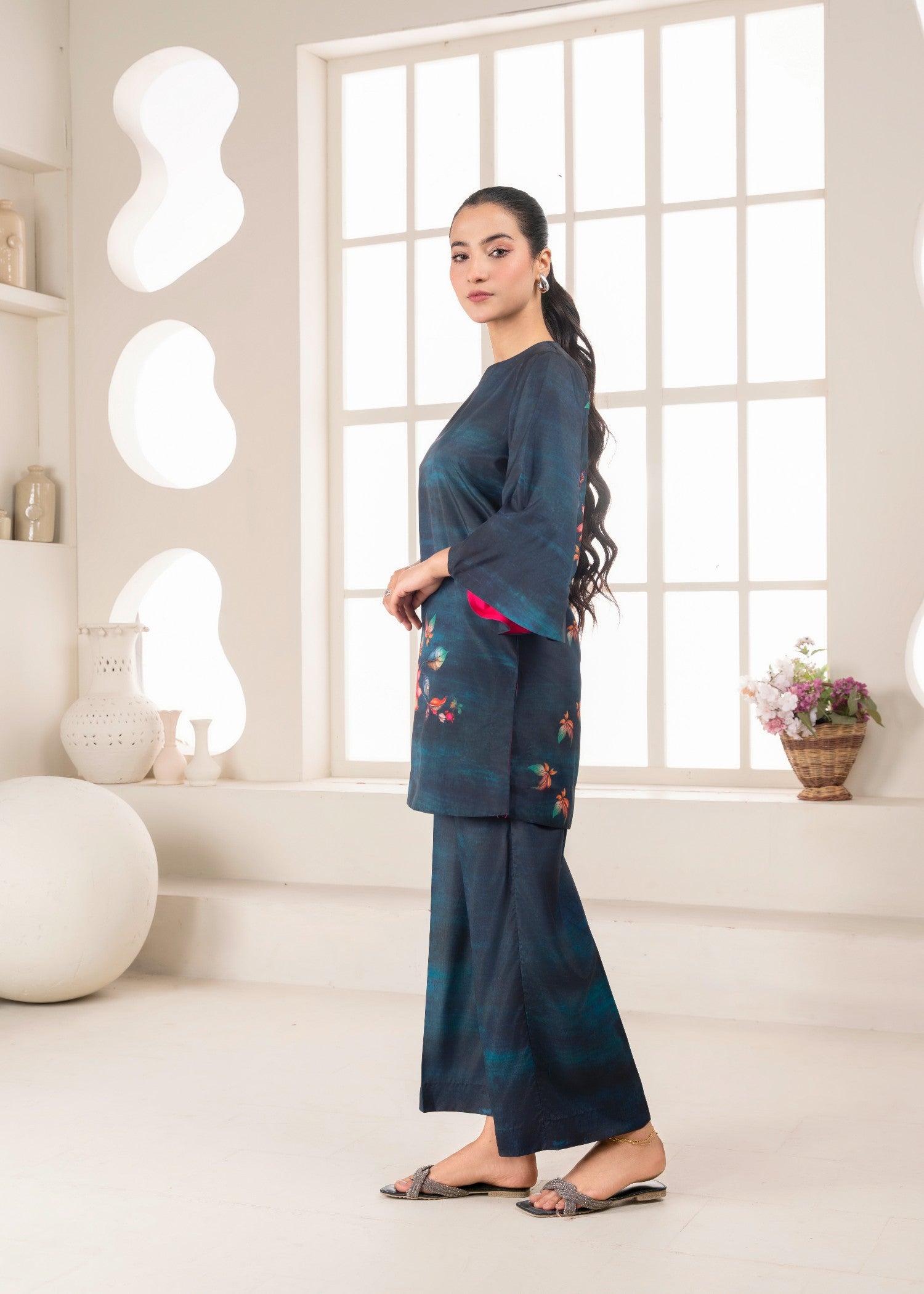 Stitch Vibes Azuris Co ord Set Women 2pcs