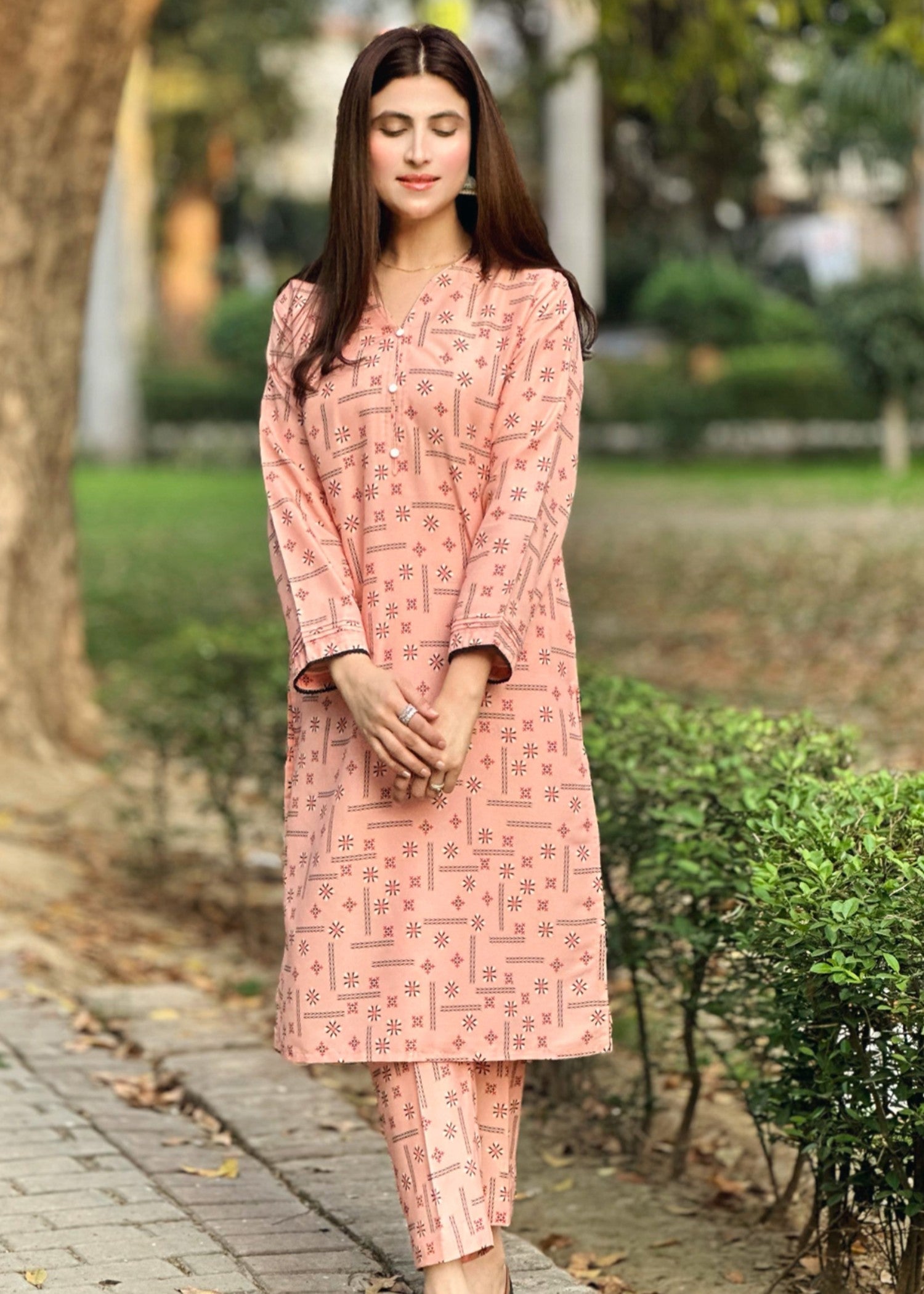 By-East Lawn Suit Printed (PCH) Women 2pcs