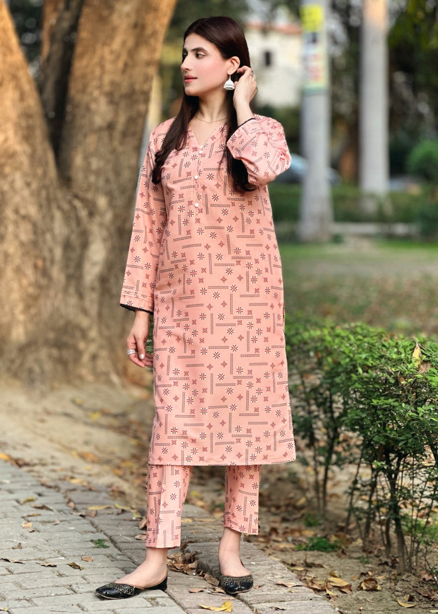 By-East Lawn Suit Printed (PCH) Women 2pcs
