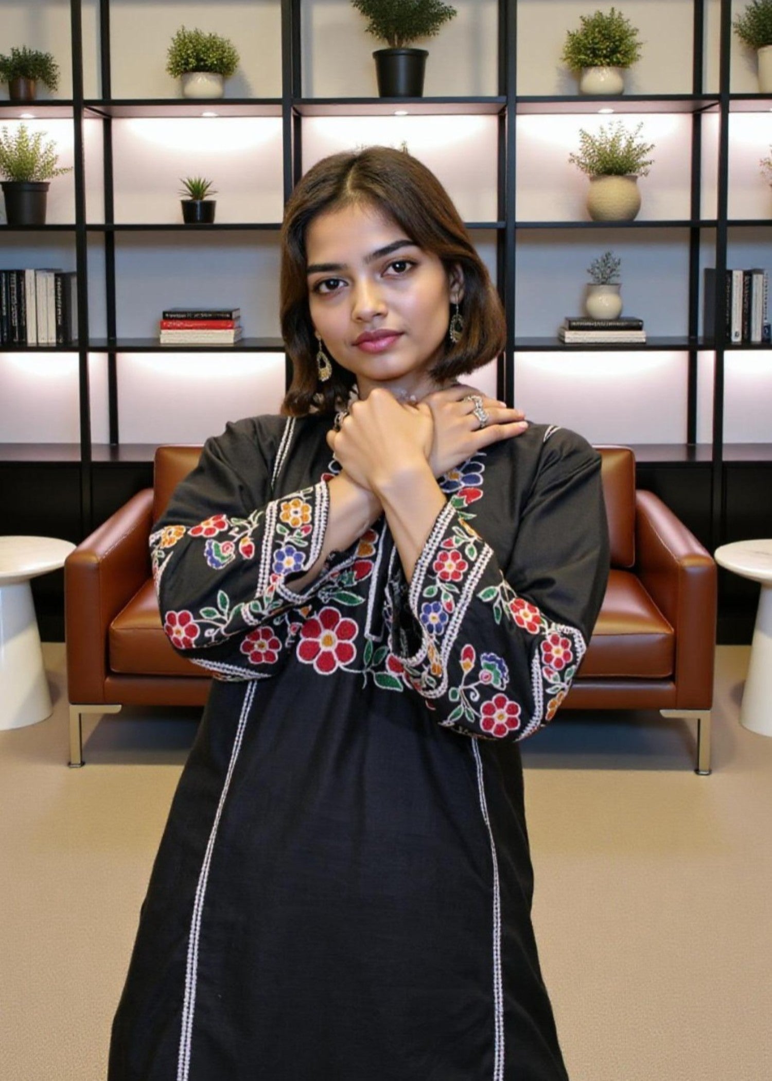 Mirhal Fashion Mirha Black Women 2pcs