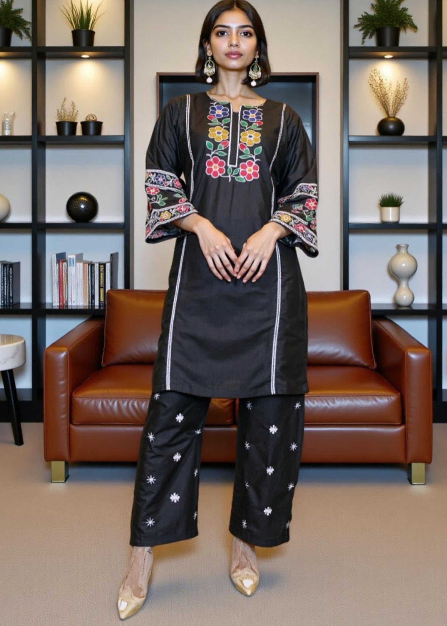 Mirhal Fashion Mirha Black Women 2pcs