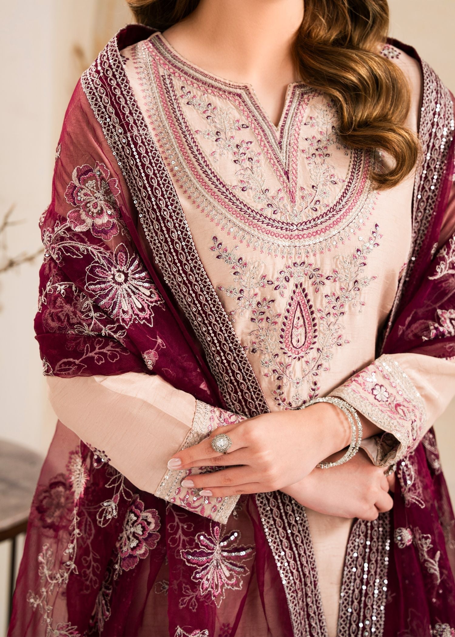 Garnet Clothing Blush Mauve Women 3pcs