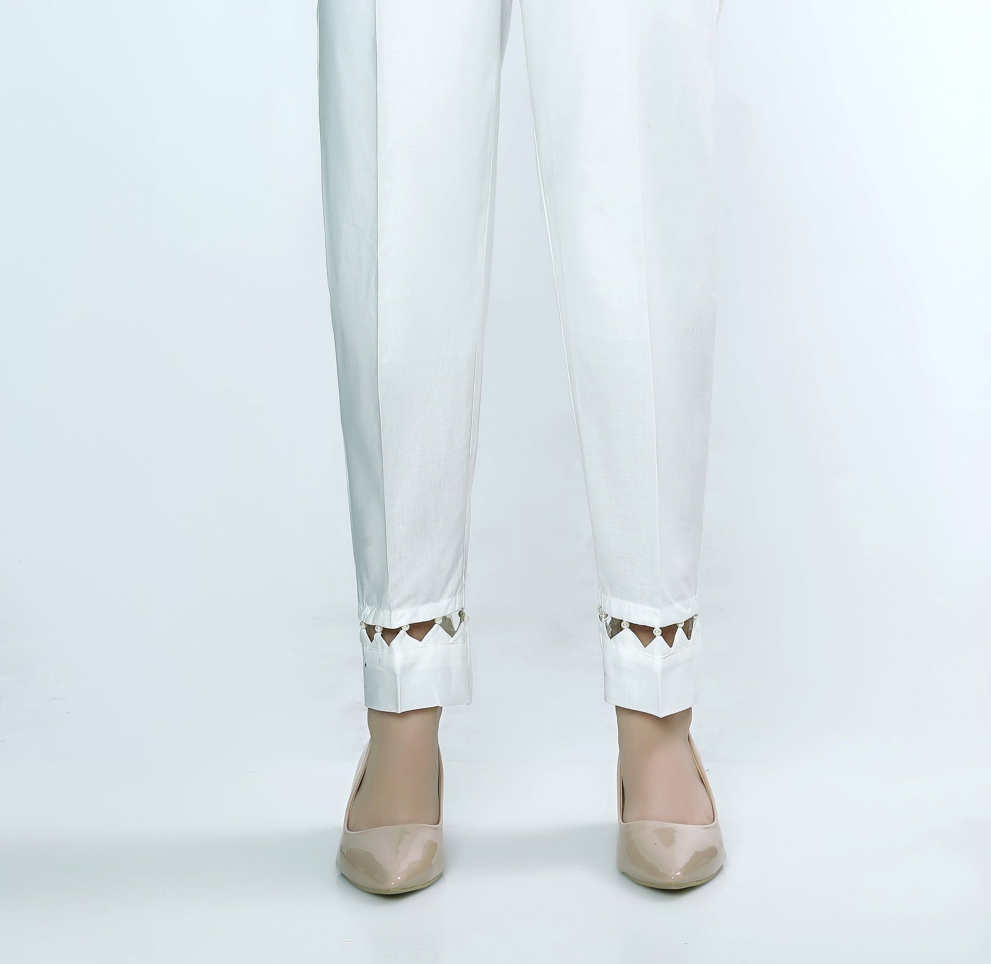 Lakhany Embroidered Cotton Bottom Women 1pcs