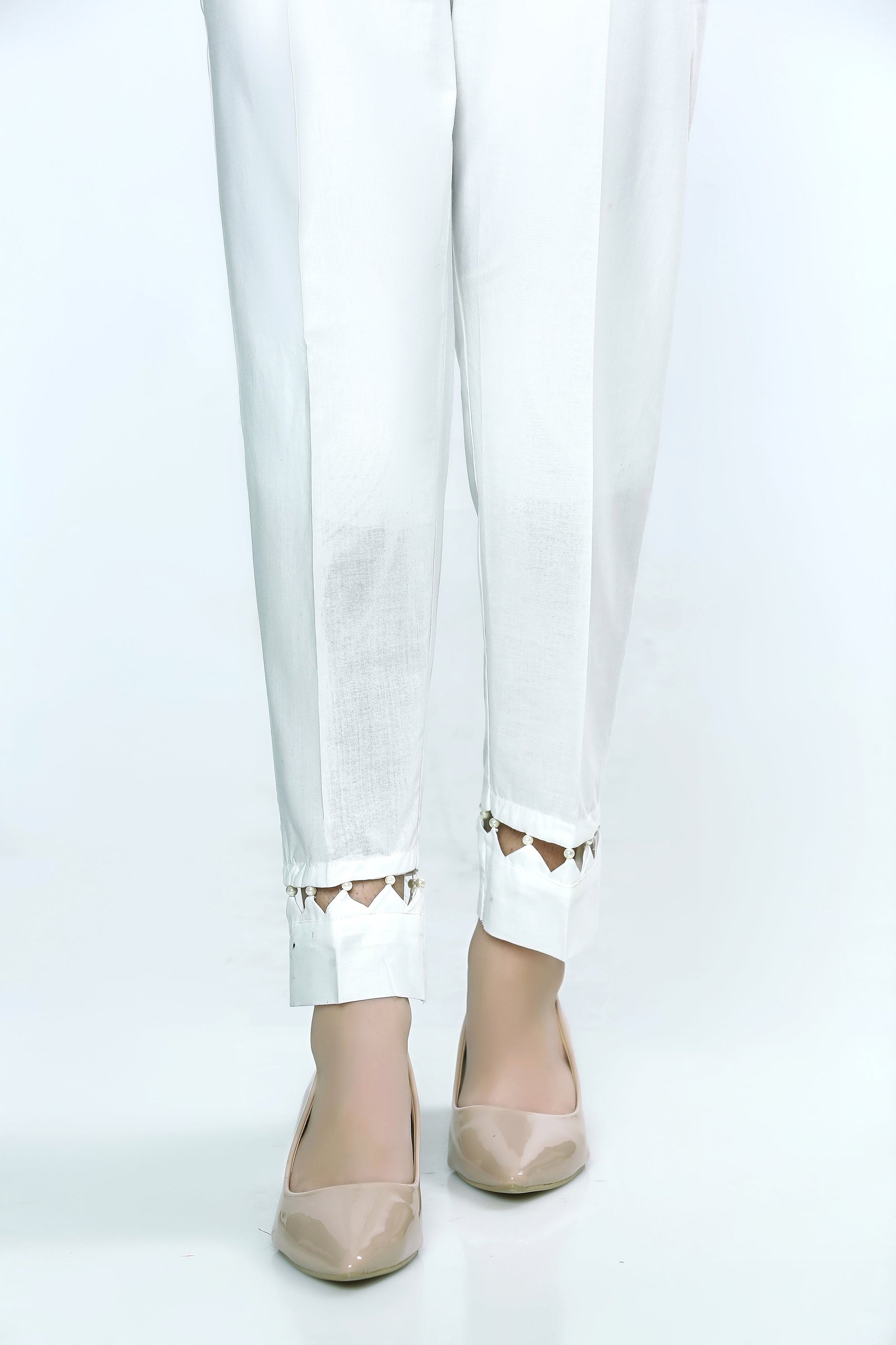 Lakhany Embroidered Cotton Bottom Women 1pcs