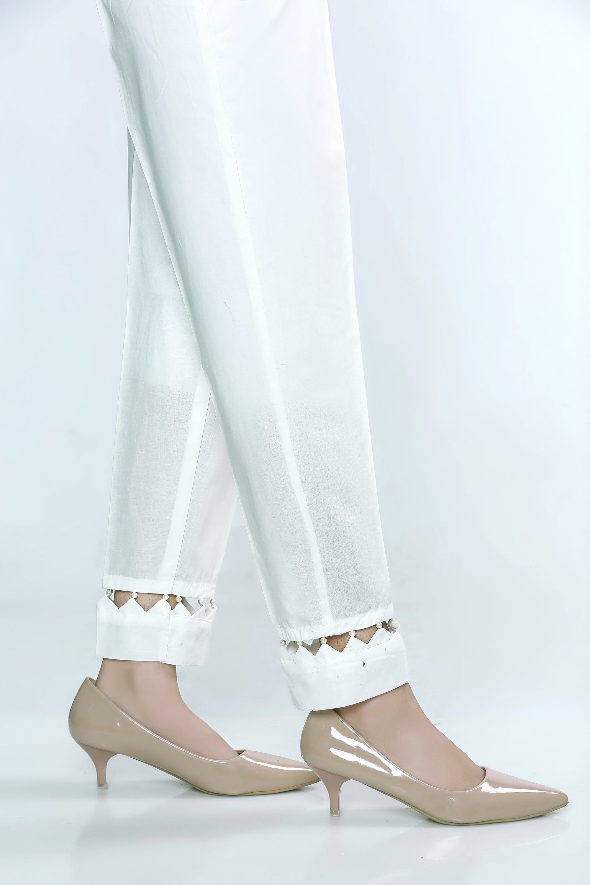 Lakhany Embroidered Cotton Bottom Women 1pcs