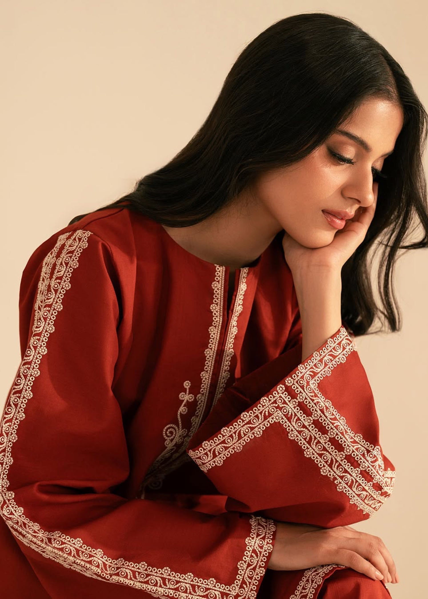 The Turkish Wear RUSTY KURTA SET Women 2pcs