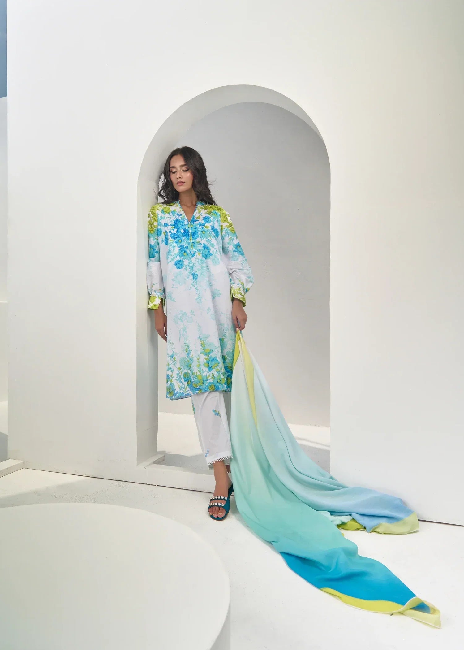 Cocoon CYAN OMBRE Women 2pcs