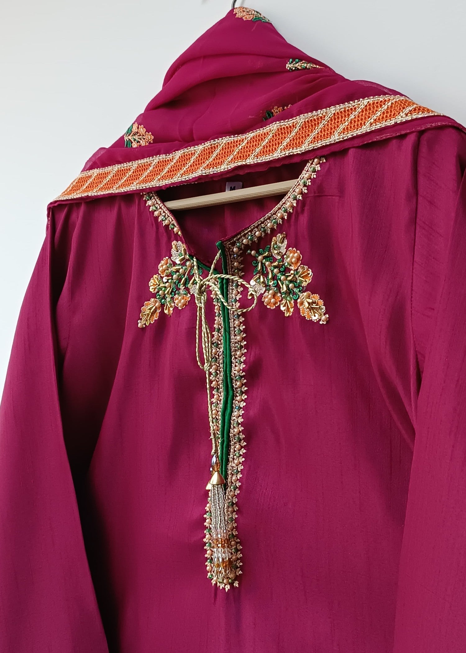 Lubana Store DHOLAK 2 GARNET Women 3pcs